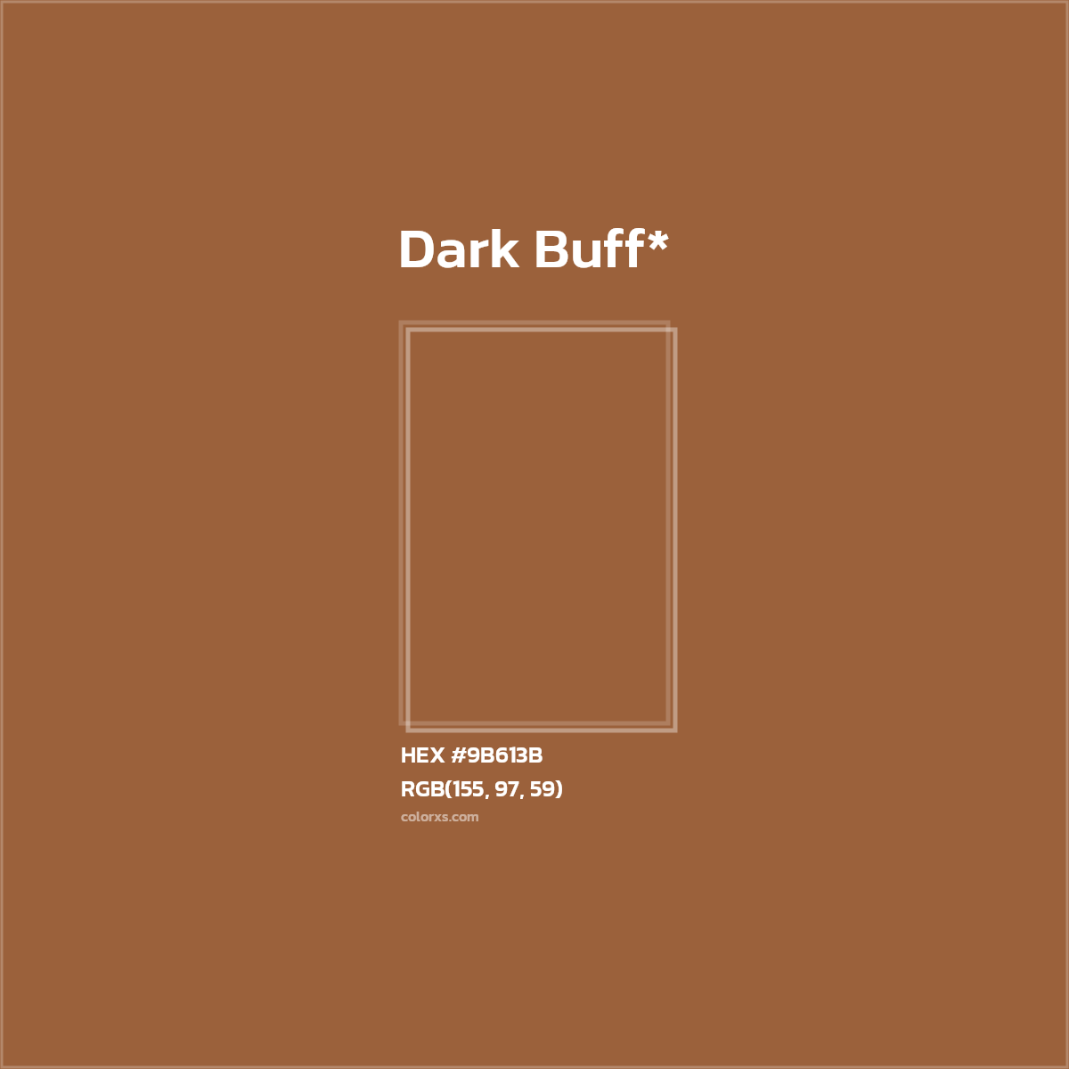 #9B613B hex color. RGB, RYB, CMYK, HSL, HSV codes and color conversions. Matching color names, palettes, paints.