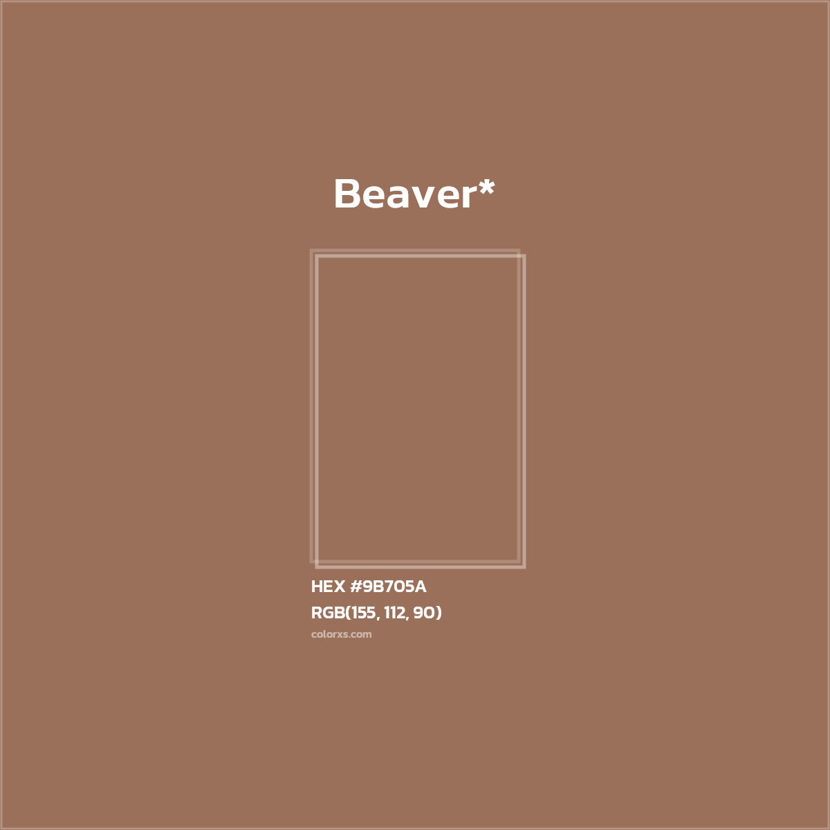 #9B705A hex color. RGB, RYB, CMYK, HSL, HSV codes and color conversions. Matching color names, palettes, paints.