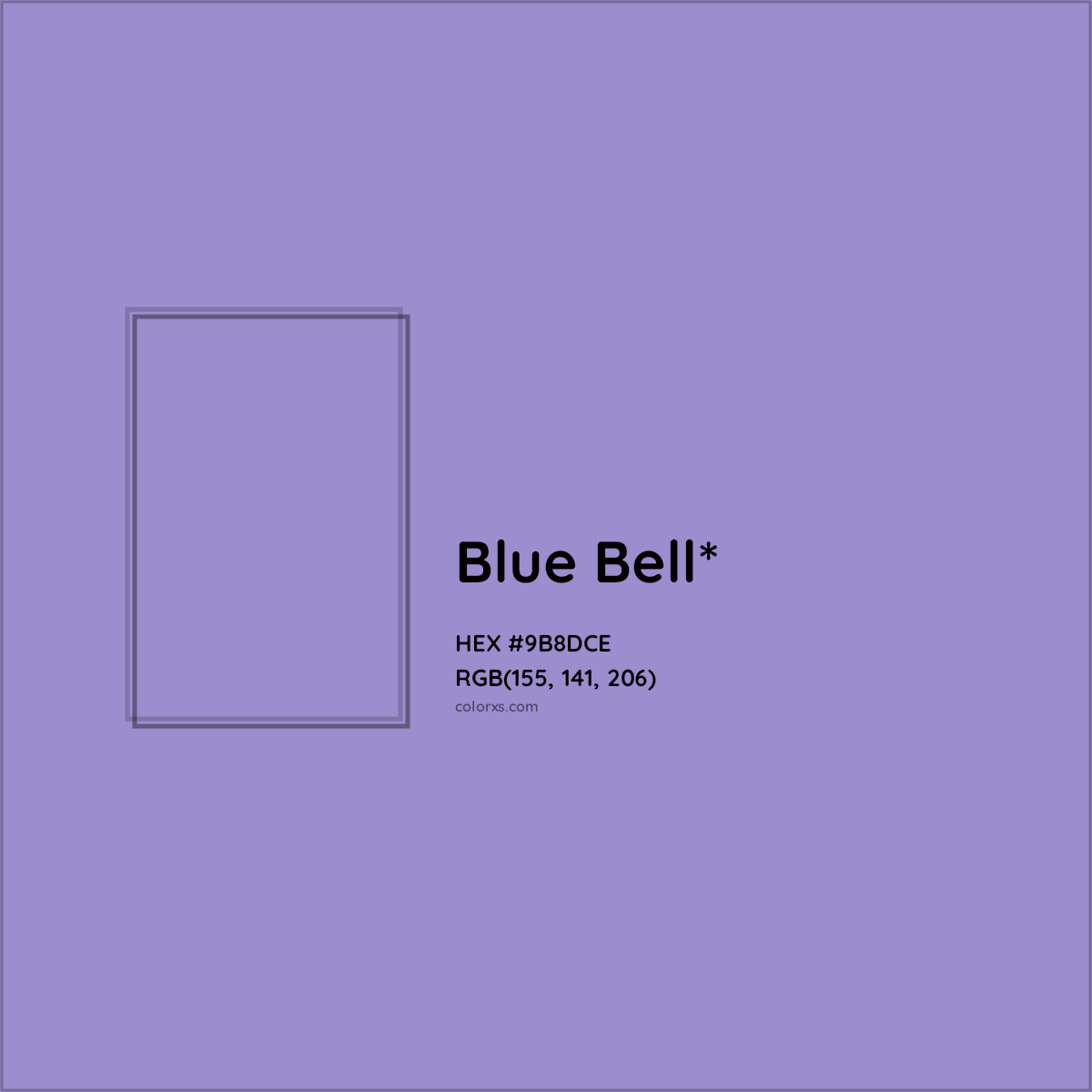 #9B8DCE hex color. RGB, RYB, CMYK, HSL, HSV codes and color conversions. Matching color names, palettes, paints.
