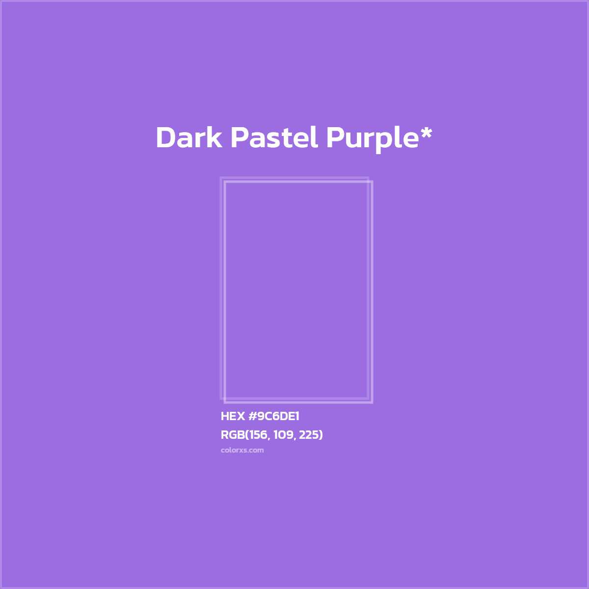 #9C6DE1 hex color. RGB, RYB, CMYK, HSL, HSV codes and color conversions. Matching color names, palettes, paints.