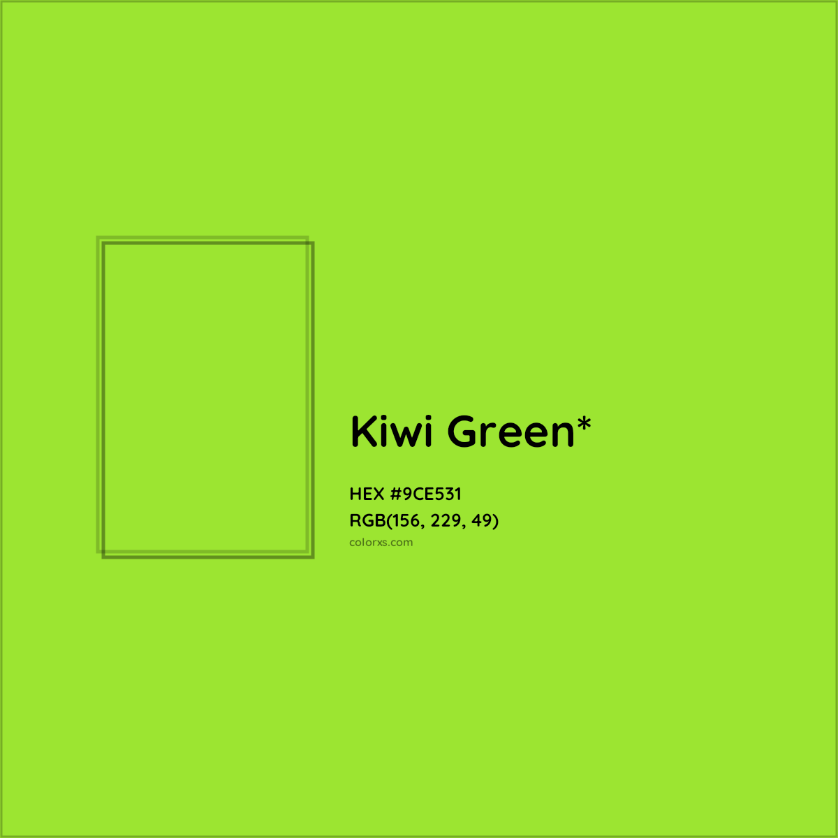 #9CE531 hex color. RGB, RYB, CMYK, HSL, HSV codes and color conversions. Matching color names, palettes, paints.