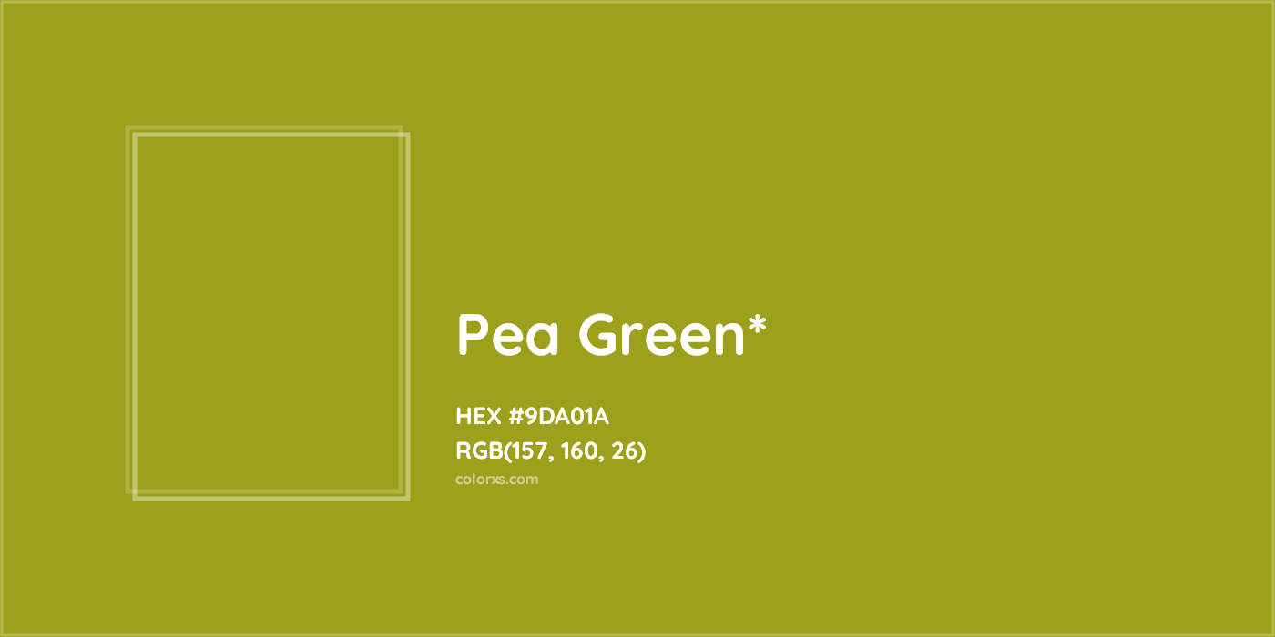 #9DA01A hex color. RGB, RYB, CMYK, HSL, HSV codes and color conversions. Matching color names, palettes, paints.