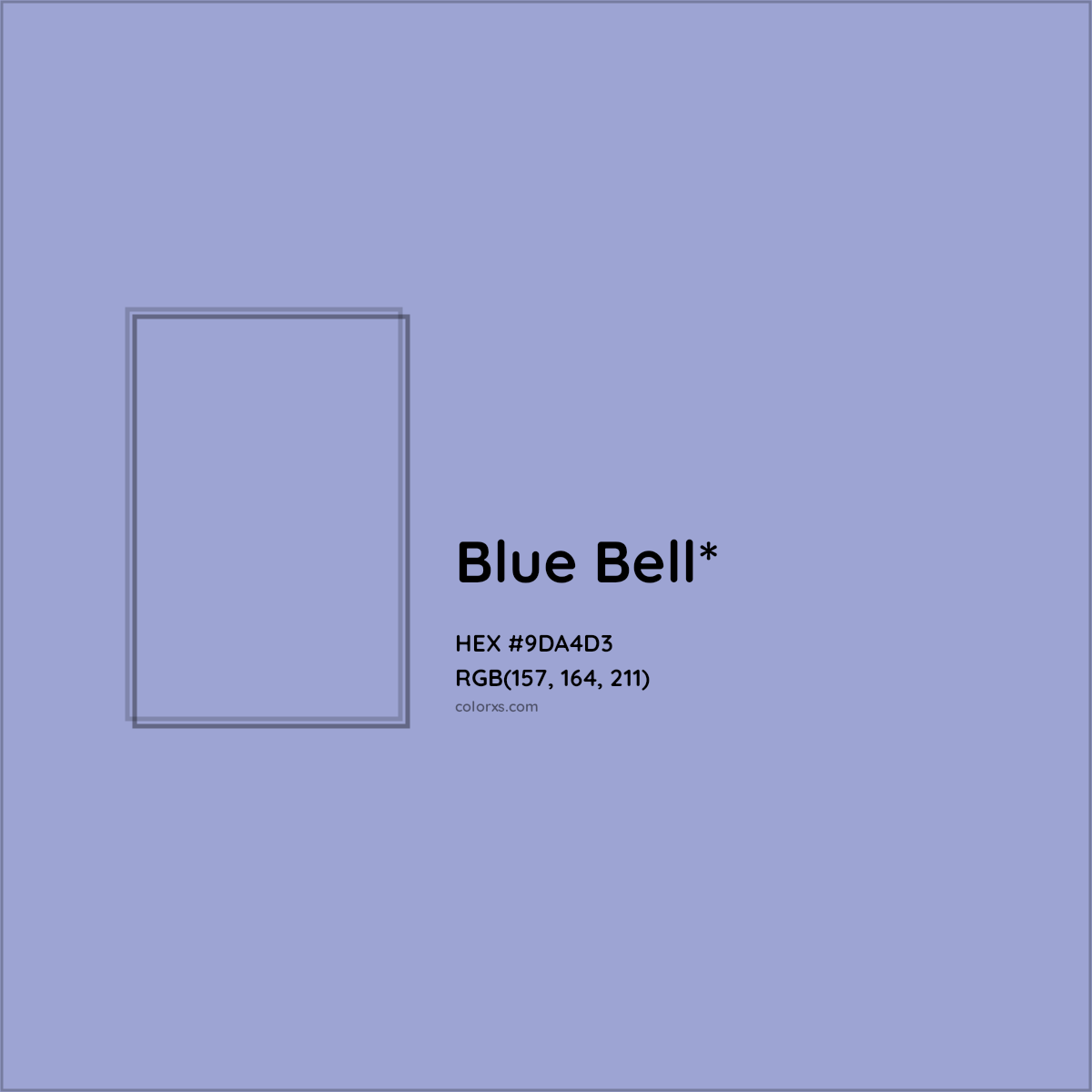 #9DA4D3 hex color. RGB, RYB, CMYK, HSL, HSV codes and color conversions. Matching color names, palettes, paints.