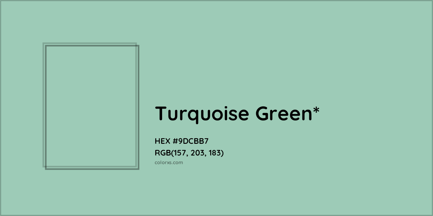 #9DCBB7 hex color. RGB, RYB, CMYK, HSL, HSV codes and color conversions. Matching color names, palettes, paints.