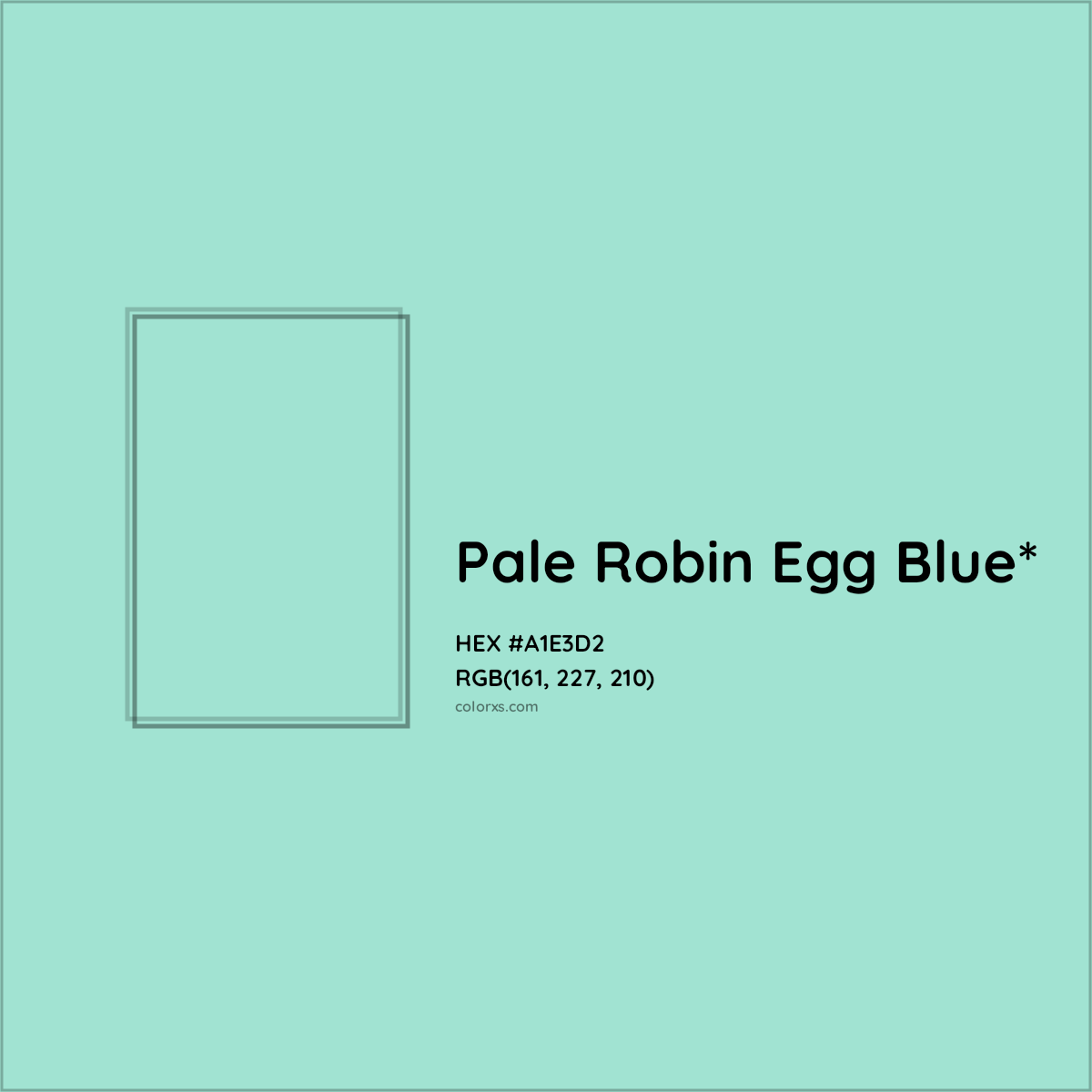 #A1E3D2 hex color. RGB, RYB, CMYK, HSL, HSV codes and color conversions. Matching color names, palettes, paints.
