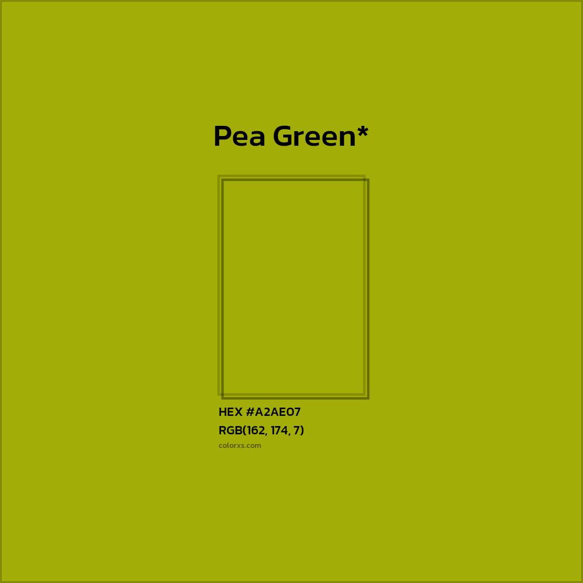 #A2AE07 hex color. RGB, RYB, CMYK, HSL, HSV codes and color conversions. Matching color names, palettes, paints.