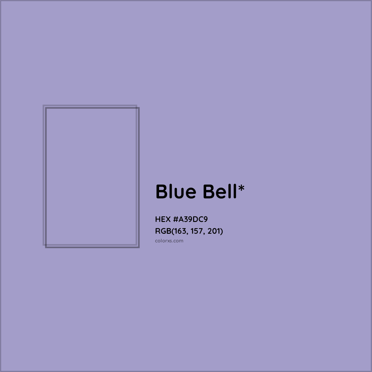 #A39DC9 hex color. RGB, RYB, CMYK, HSL, HSV codes and color conversions. Matching color names, palettes, paints.