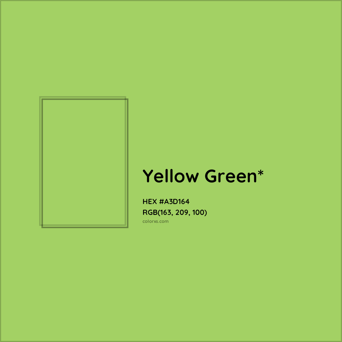 #A3D164 hex color. RGB, RYB, CMYK, HSL, HSV codes and color conversions. Matching color names, palettes, paints.