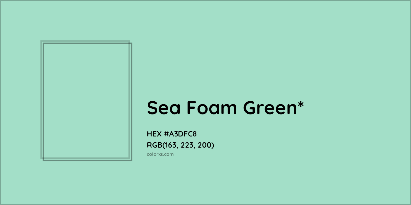 #A3DFC8 hex color. RGB, RYB, CMYK, HSL, HSV codes and color conversions. Matching color names, palettes, paints.