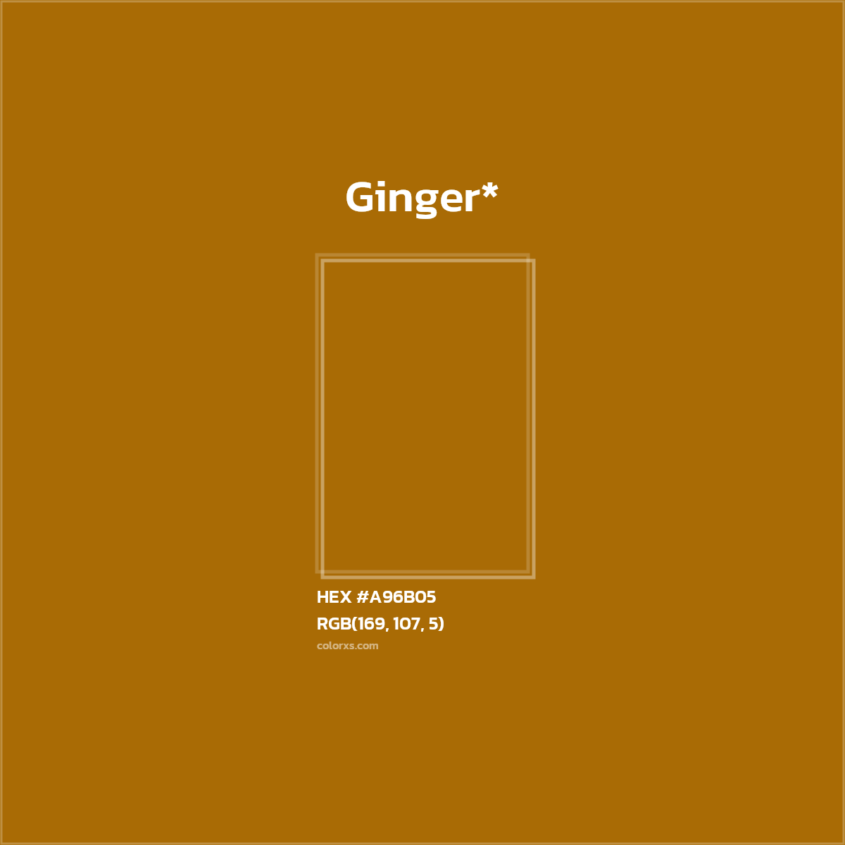 #A96B05 hex color. RGB, RYB, CMYK, HSL, HSV codes and color conversions. Matching color names, palettes, paints.