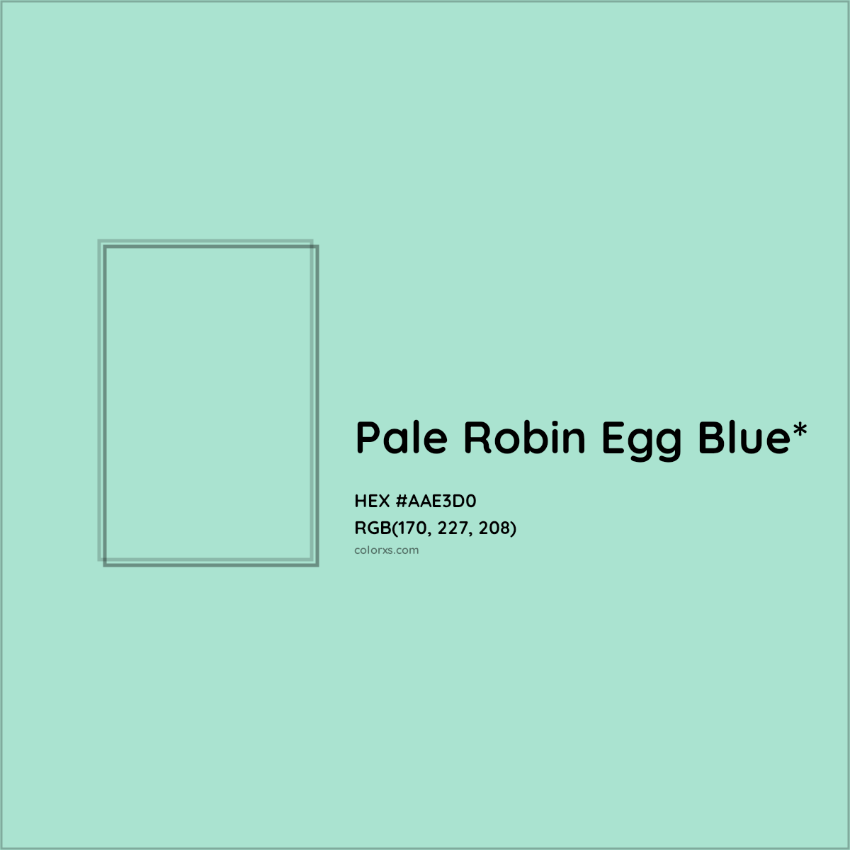 #AAE3D0 hex color. RGB, RYB, CMYK, HSL, HSV codes and color conversions. Matching color names, palettes, paints.