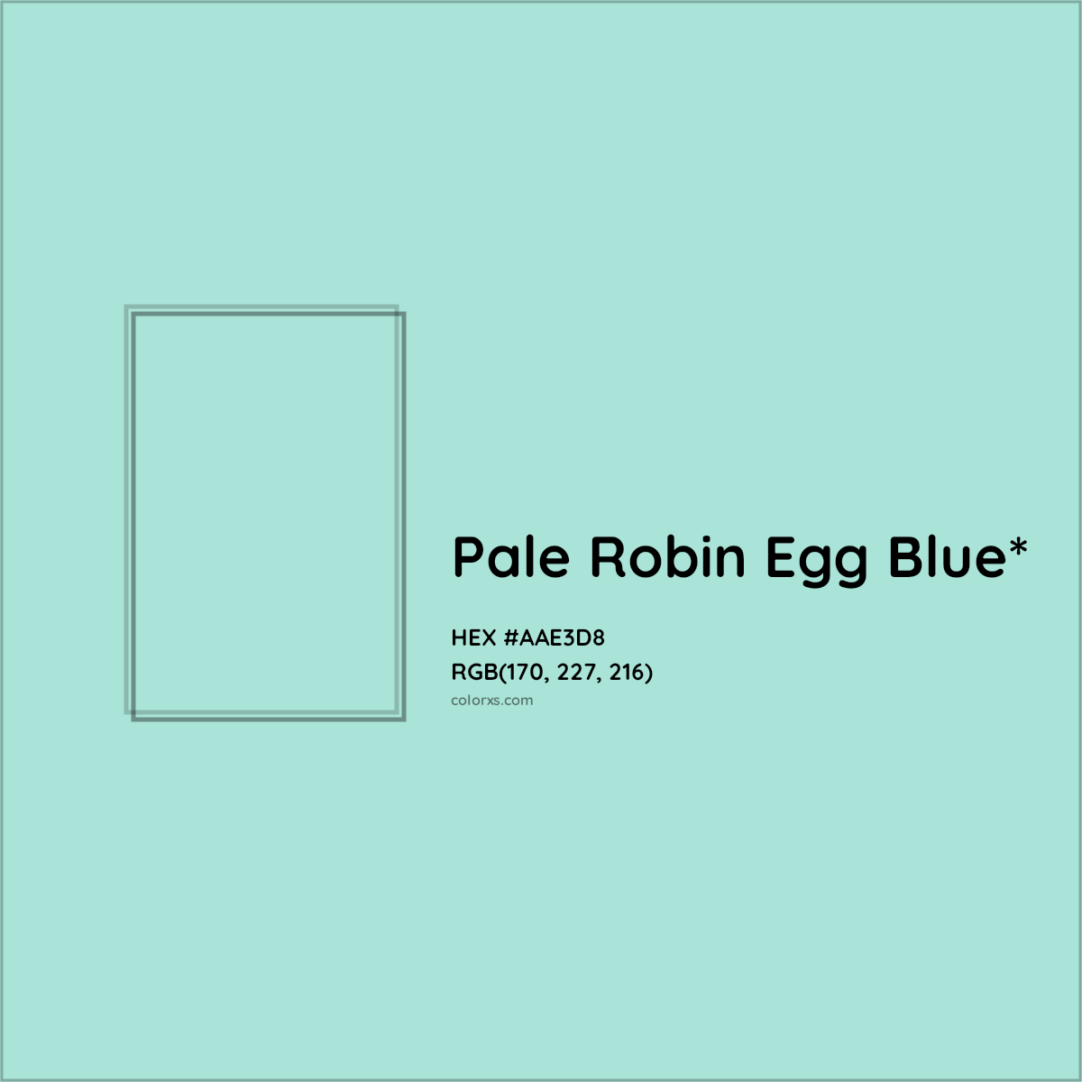 #AAE3D8 hex color. RGB, RYB, CMYK, HSL, HSV codes and color conversions. Matching color names, palettes, paints.