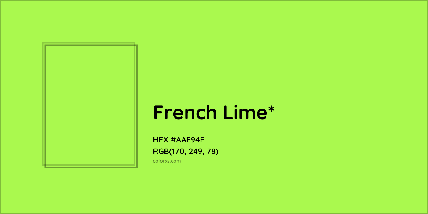 #AAF94E hex color. RGB, RYB, CMYK, HSL, HSV codes and color conversions. Matching color names, palettes, paints.