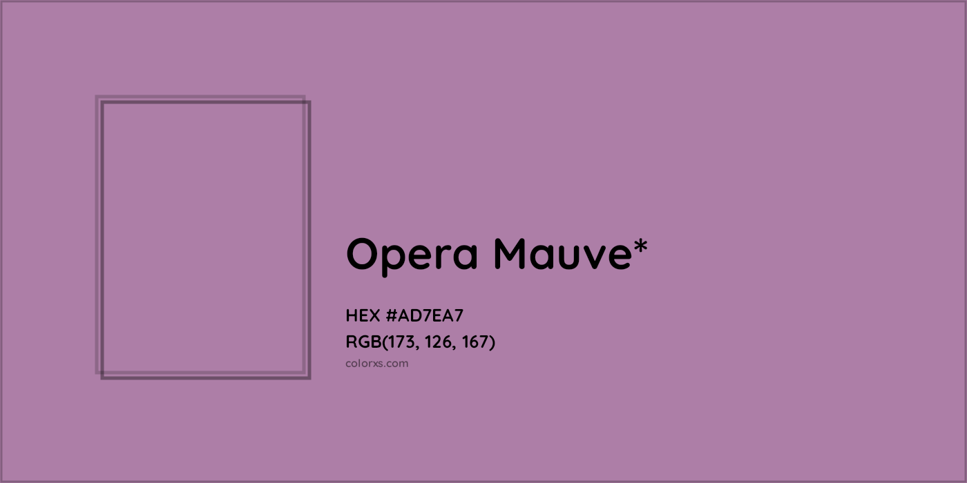#AD7EA7 hex color. RGB, RYB, CMYK, HSL, HSV codes and color conversions. Matching color names, palettes, paints.