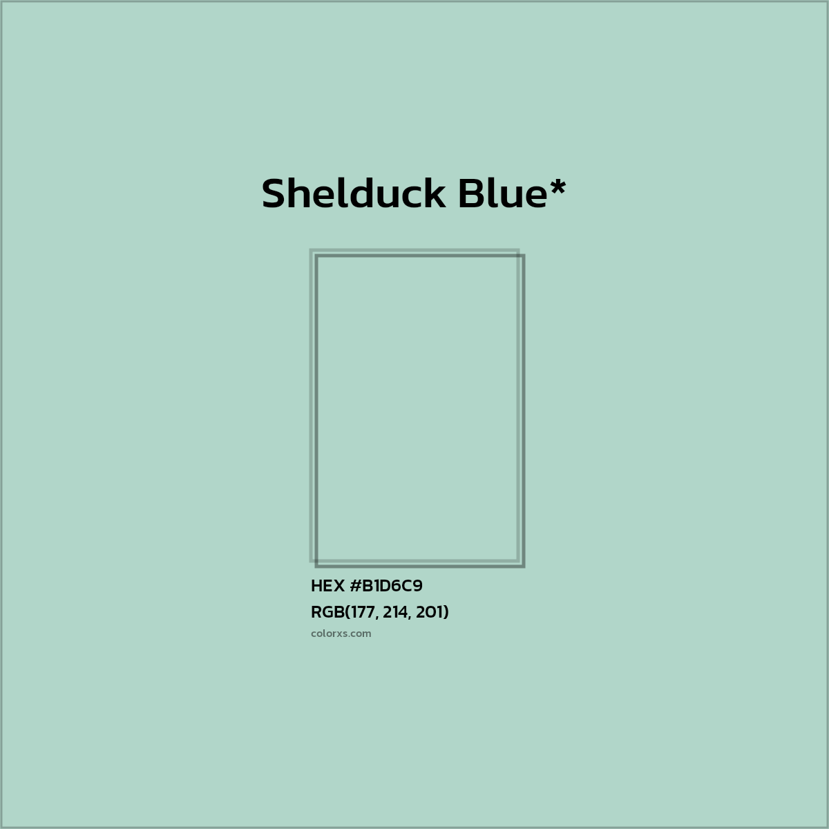 #B1D6C9 hex color. RGB, RYB, CMYK, HSL, HSV codes and color conversions. Matching color names, palettes, paints.