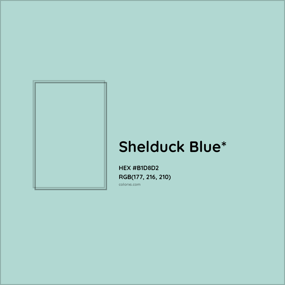 #B1D8D2 hex color. RGB, RYB, CMYK, HSL, HSV codes and color conversions. Matching color names, palettes, paints.