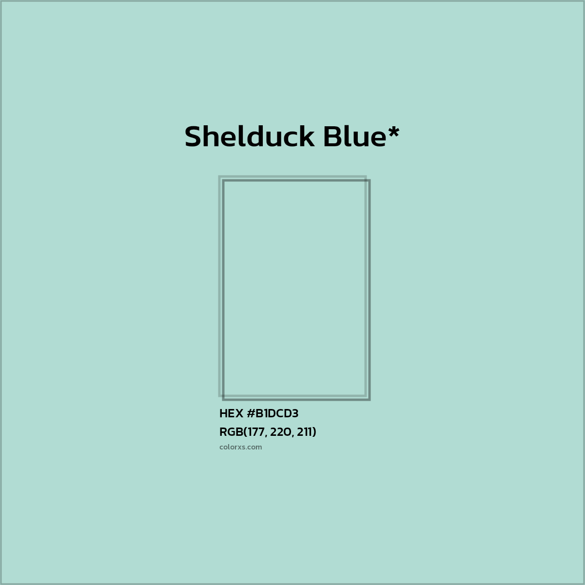 #B1DCD3 hex color. RGB, RYB, CMYK, HSL, HSV codes and color conversions. Matching color names, palettes, paints.