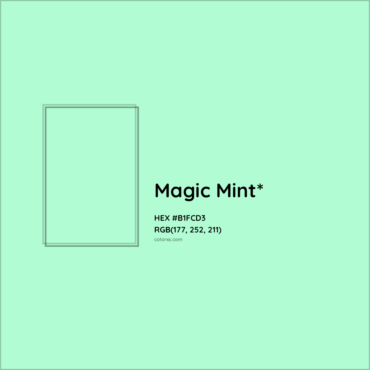 #B1FCD3 hex color. RGB, RYB, CMYK, HSL, HSV codes and color conversions. Matching color names, palettes, paints.
