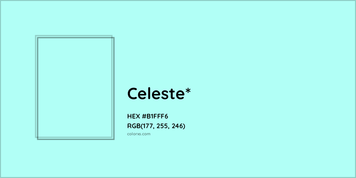 #B1FFF6 hex color. RGB, RYB, CMYK, HSL, HSV codes and color conversions. Matching color names, palettes, paints.