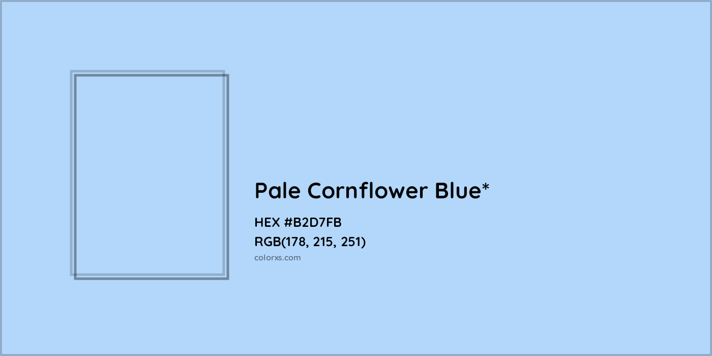 #B2D7FB hex color. RGB, RYB, CMYK, HSL, HSV codes and color conversions. Matching color names, palettes, paints.