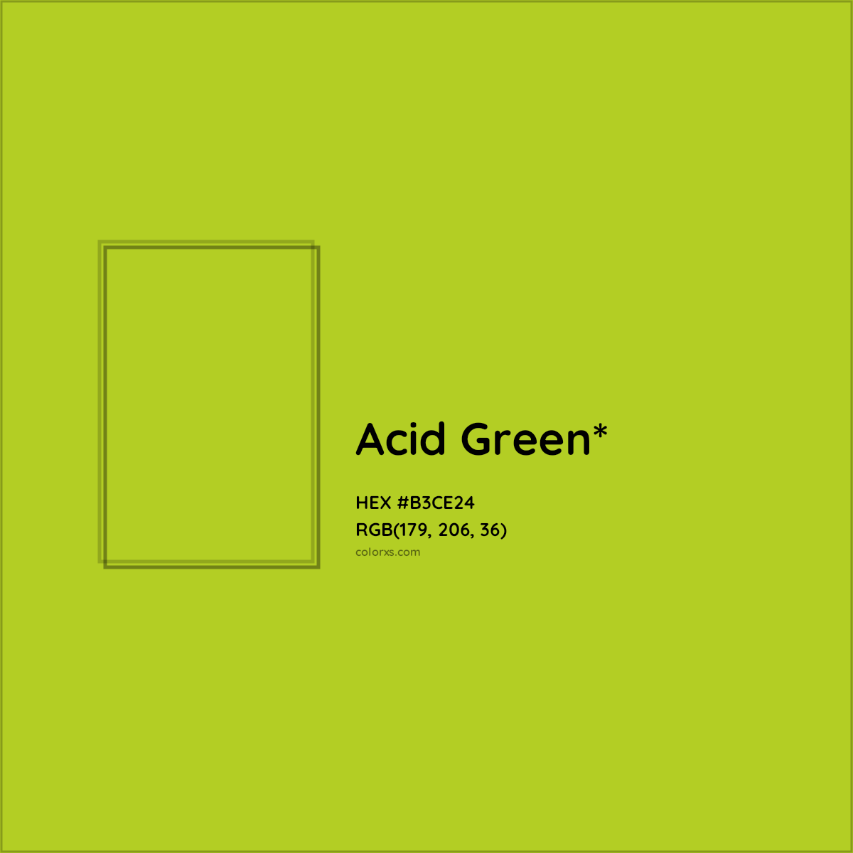 #B3CE24 hex color. RGB, RYB, CMYK, HSL, HSV codes and color conversions. Matching color names, palettes, paints.