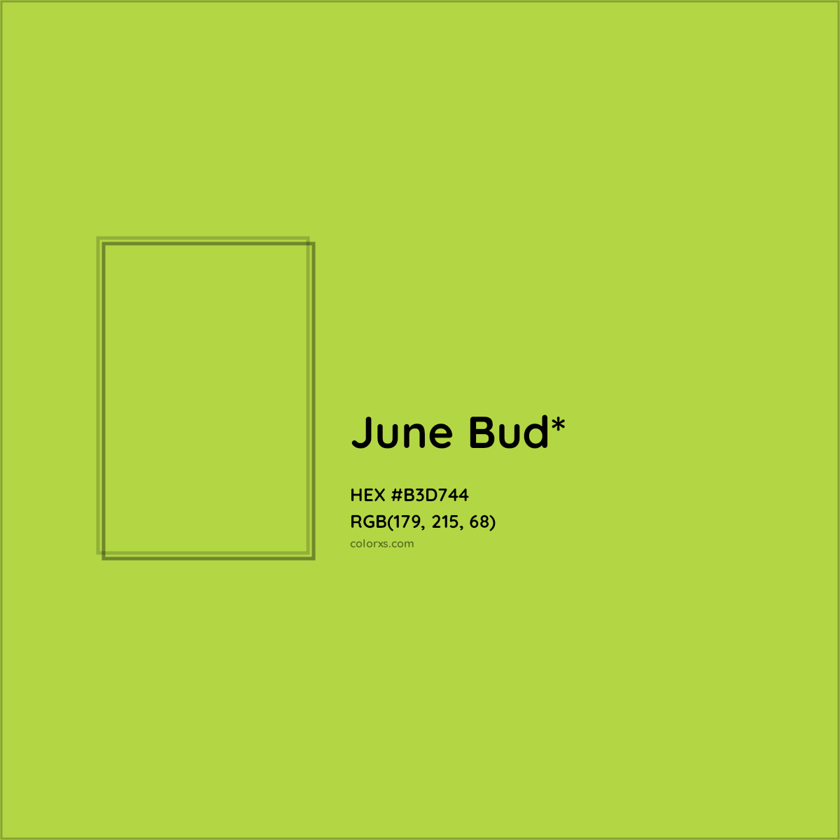 #B3D744 hex color. RGB, RYB, CMYK, HSL, HSV codes and color conversions. Matching color names, palettes, paints.