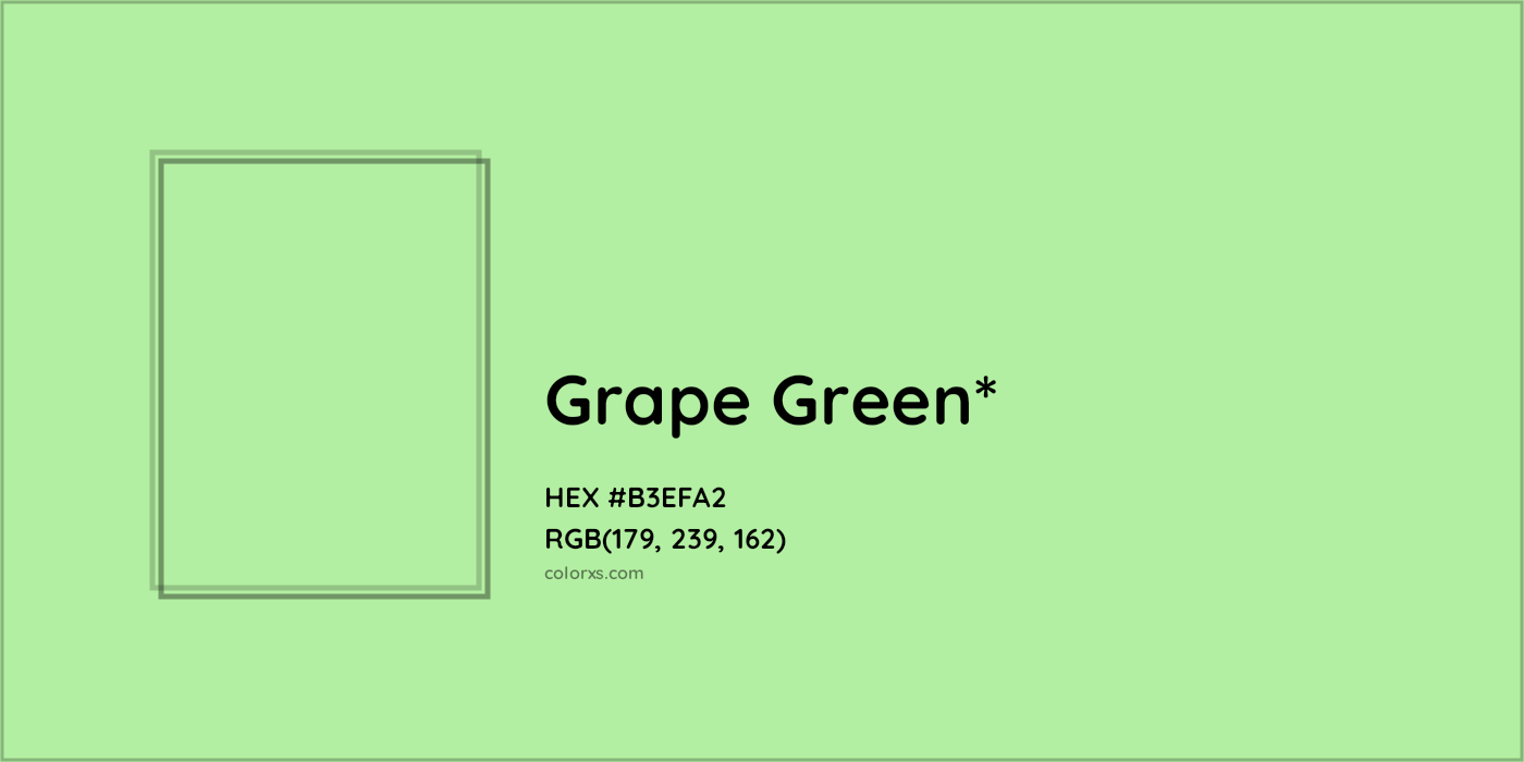 #B3EFA2 hex color. RGB, RYB, CMYK, HSL, HSV codes and color conversions. Matching color names, palettes, paints.