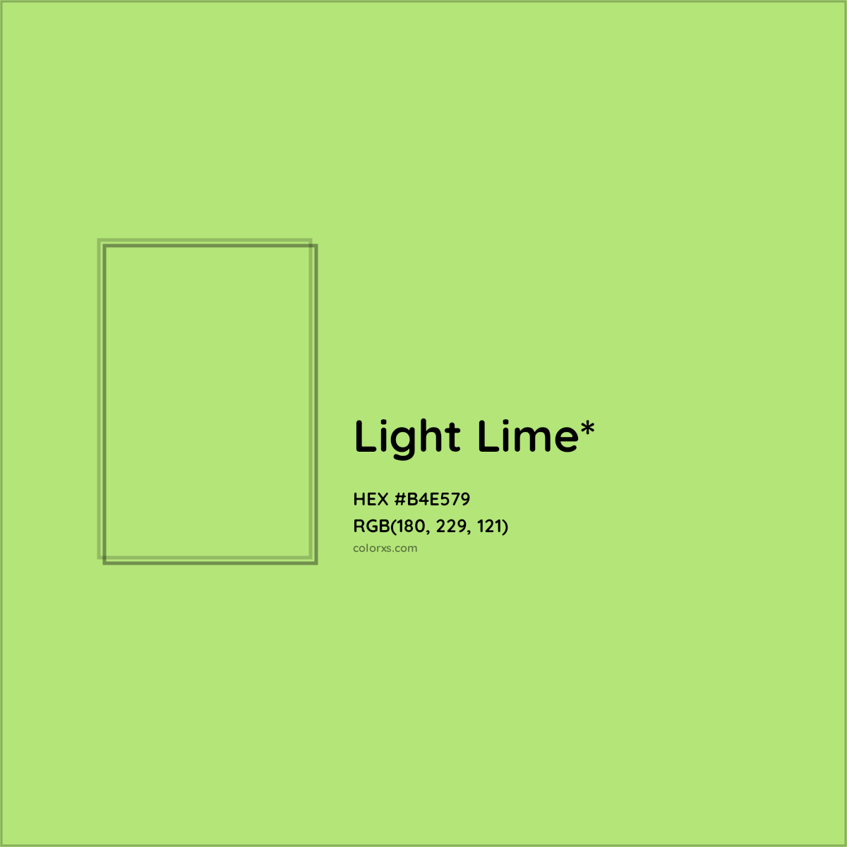 #B4E579 hex color. RGB, RYB, CMYK, HSL, HSV codes and color conversions. Matching color names, palettes, paints.