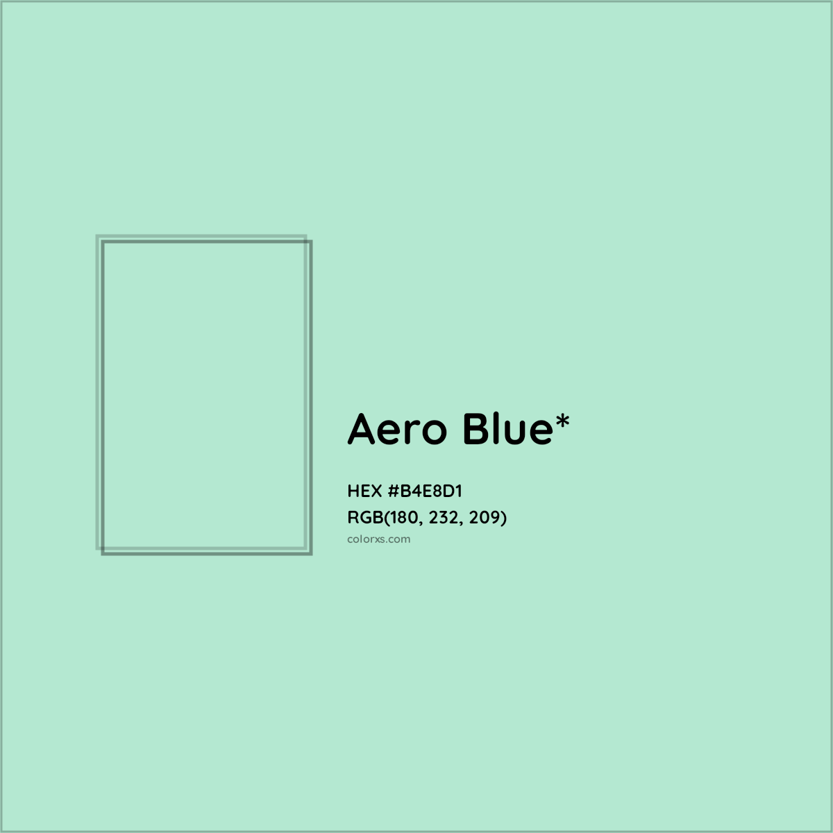 #B4E8D1 hex color. RGB, RYB, CMYK, HSL, HSV codes and color conversions. Matching color names, palettes, paints.