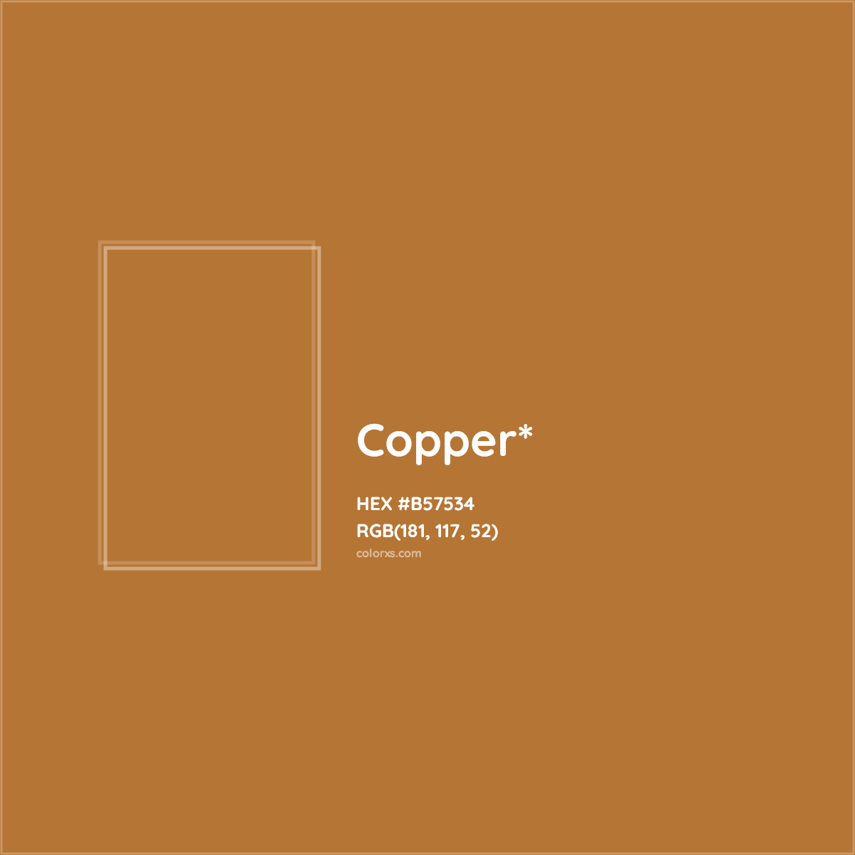 #B57534 hex color. RGB, RYB, CMYK, HSL, HSV codes and color conversions. Matching color names, palettes, paints.