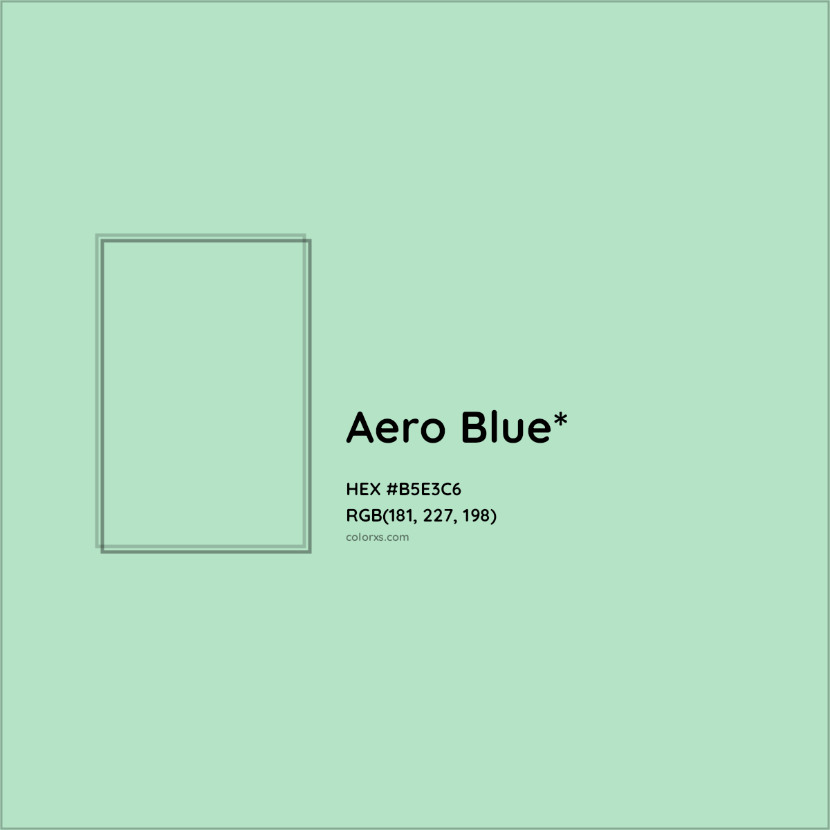 #B5E3C6 hex color. RGB, RYB, CMYK, HSL, HSV codes and color conversions. Matching color names, palettes, paints.
