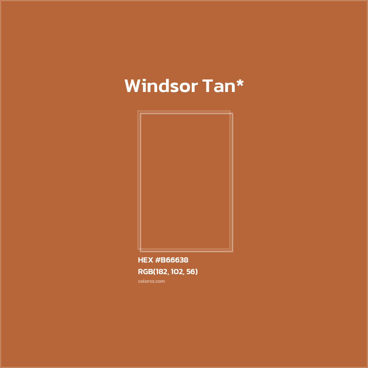 #B66638 hex color. RGB, RYB, CMYK, HSL, HSV codes and color conversions. Matching color names, palettes, paints.