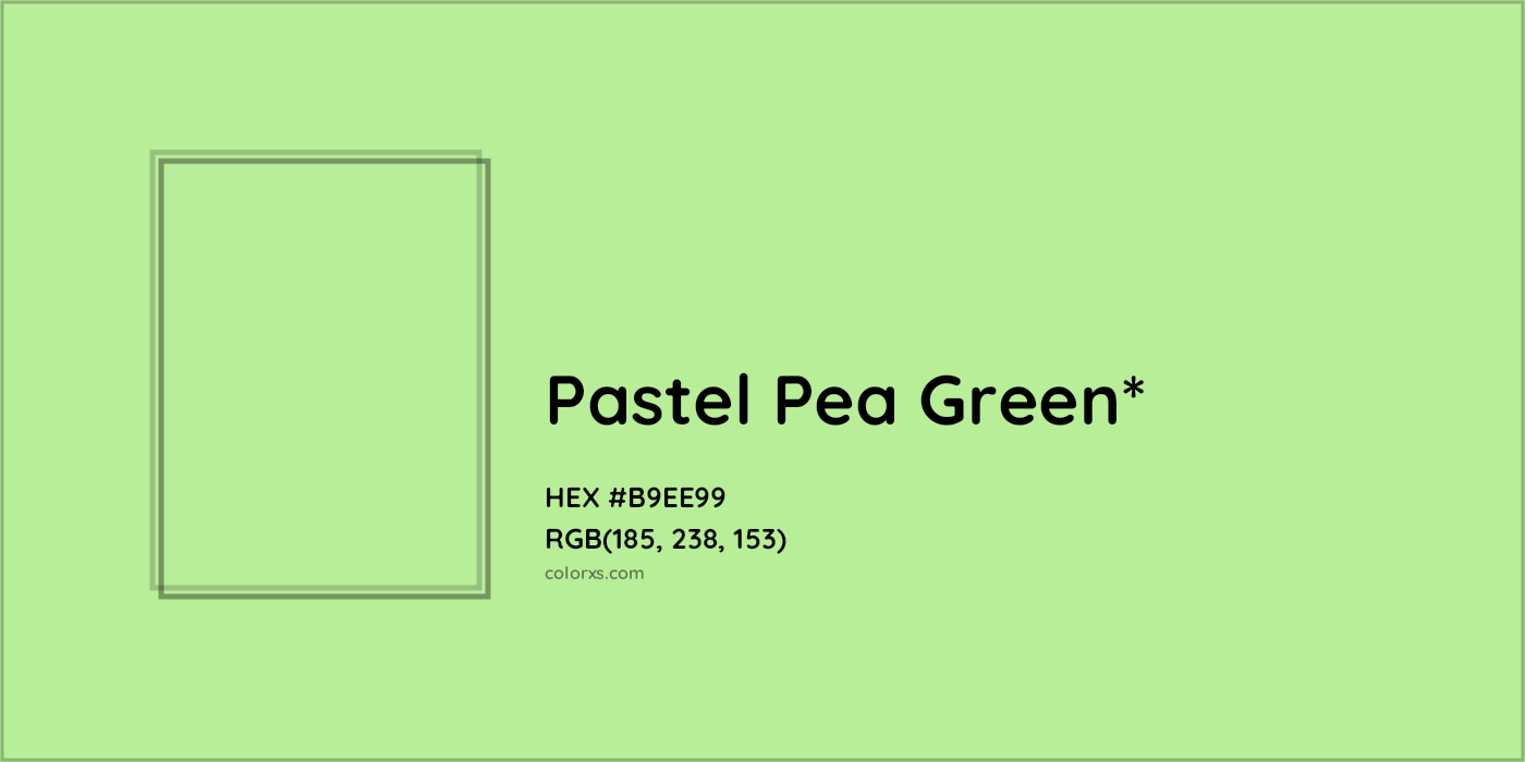#B9EE99 hex color. RGB, RYB, CMYK, HSL, HSV codes and color conversions. Matching color names, palettes, paints.
