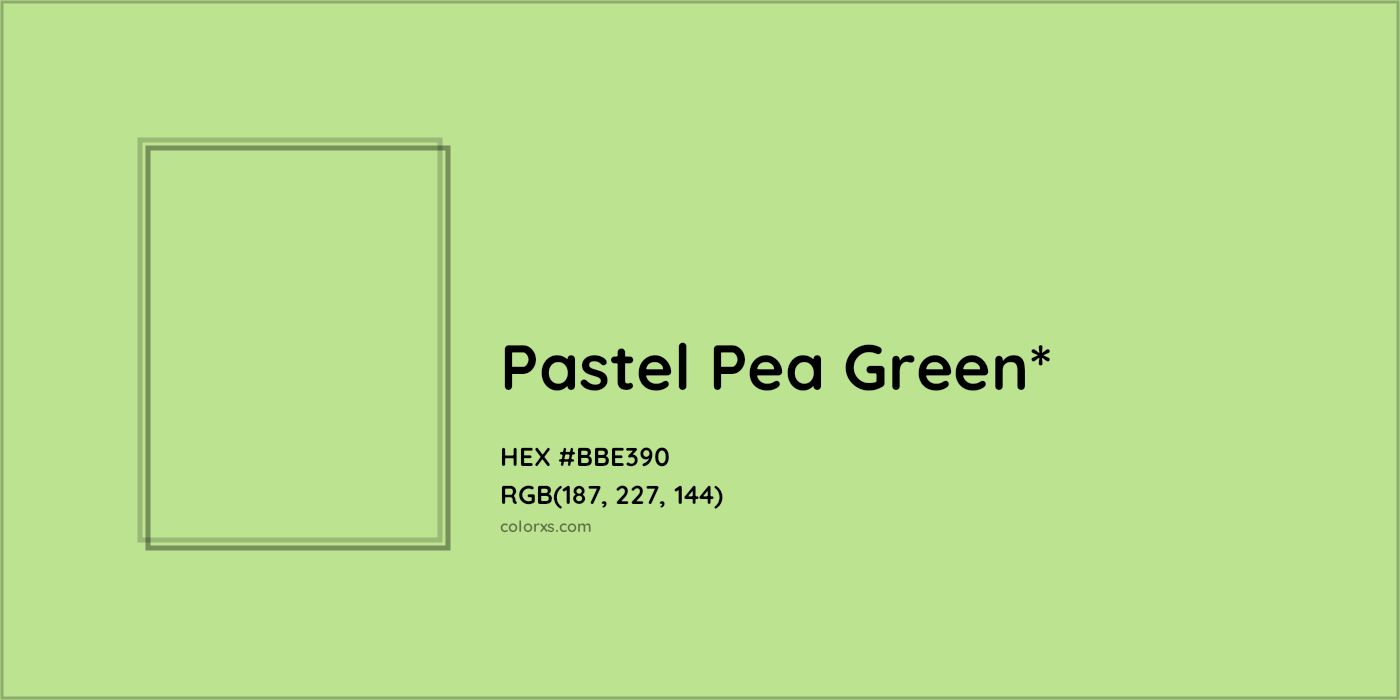 #BBE390 hex color. RGB, RYB, CMYK, HSL, HSV codes and color conversions. Matching color names, palettes, paints.