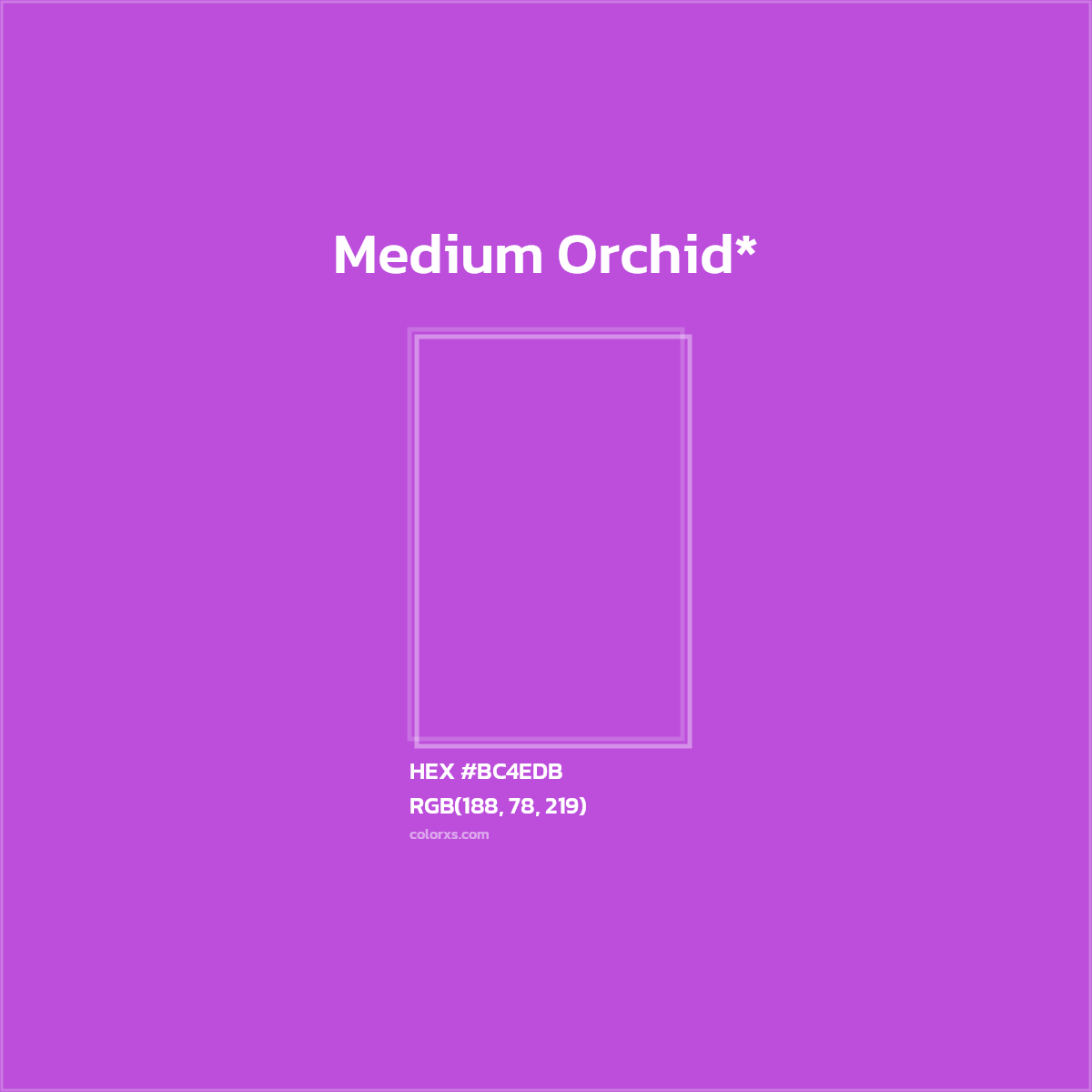 #BC4EDB hex color. RGB, RYB, CMYK, HSL, HSV codes and color conversions. Matching color names, palettes, paints.