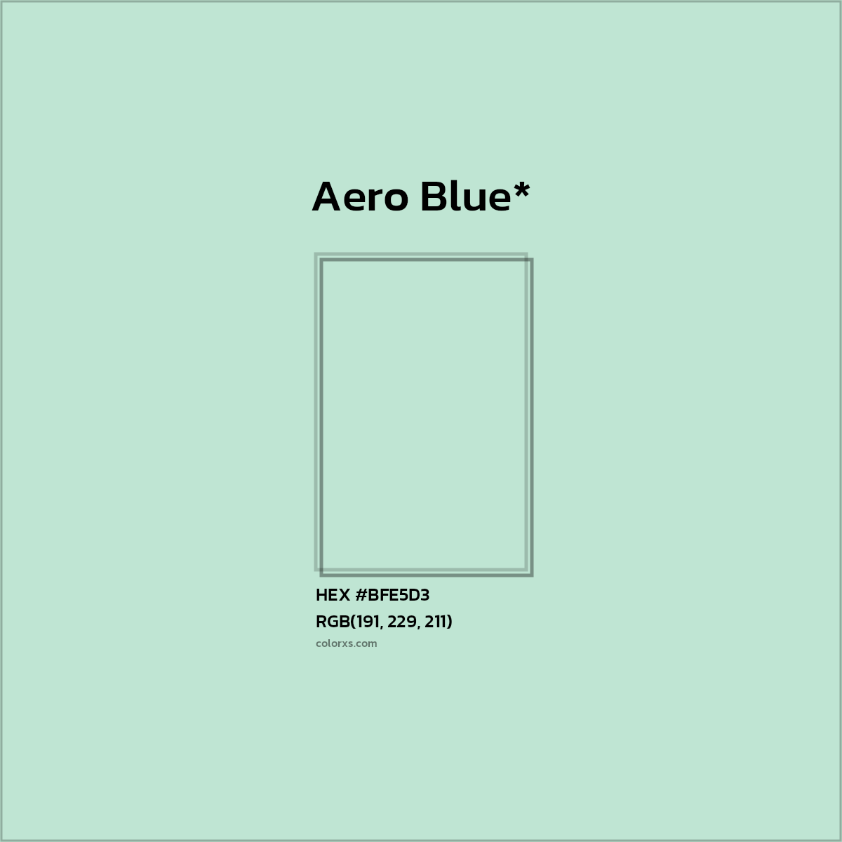 #BFE5D3 hex color. RGB, RYB, CMYK, HSL, HSV codes and color conversions. Matching color names, palettes, paints.