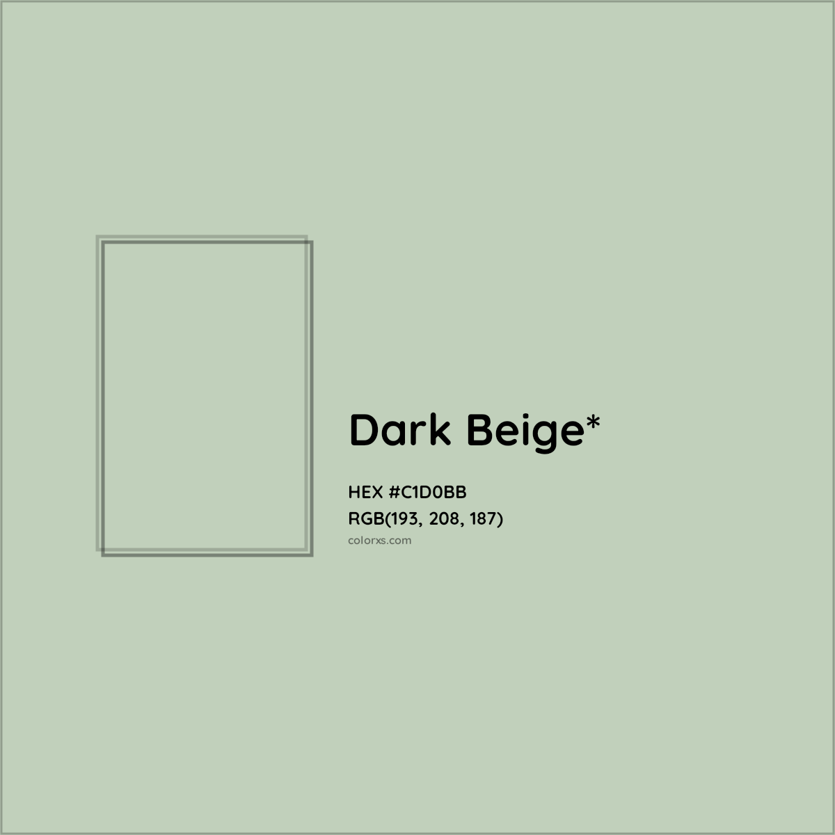 #C1D0BB hex color. RGB, RYB, CMYK, HSL, HSV codes and color conversions. Matching color names, palettes, paints.