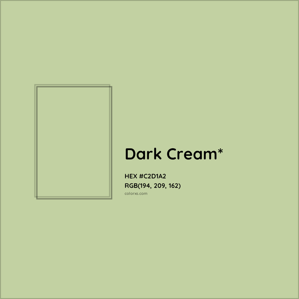 #C2D1A2 hex color. RGB, RYB, CMYK, HSL, HSV codes and color conversions. Matching color names, palettes, paints.