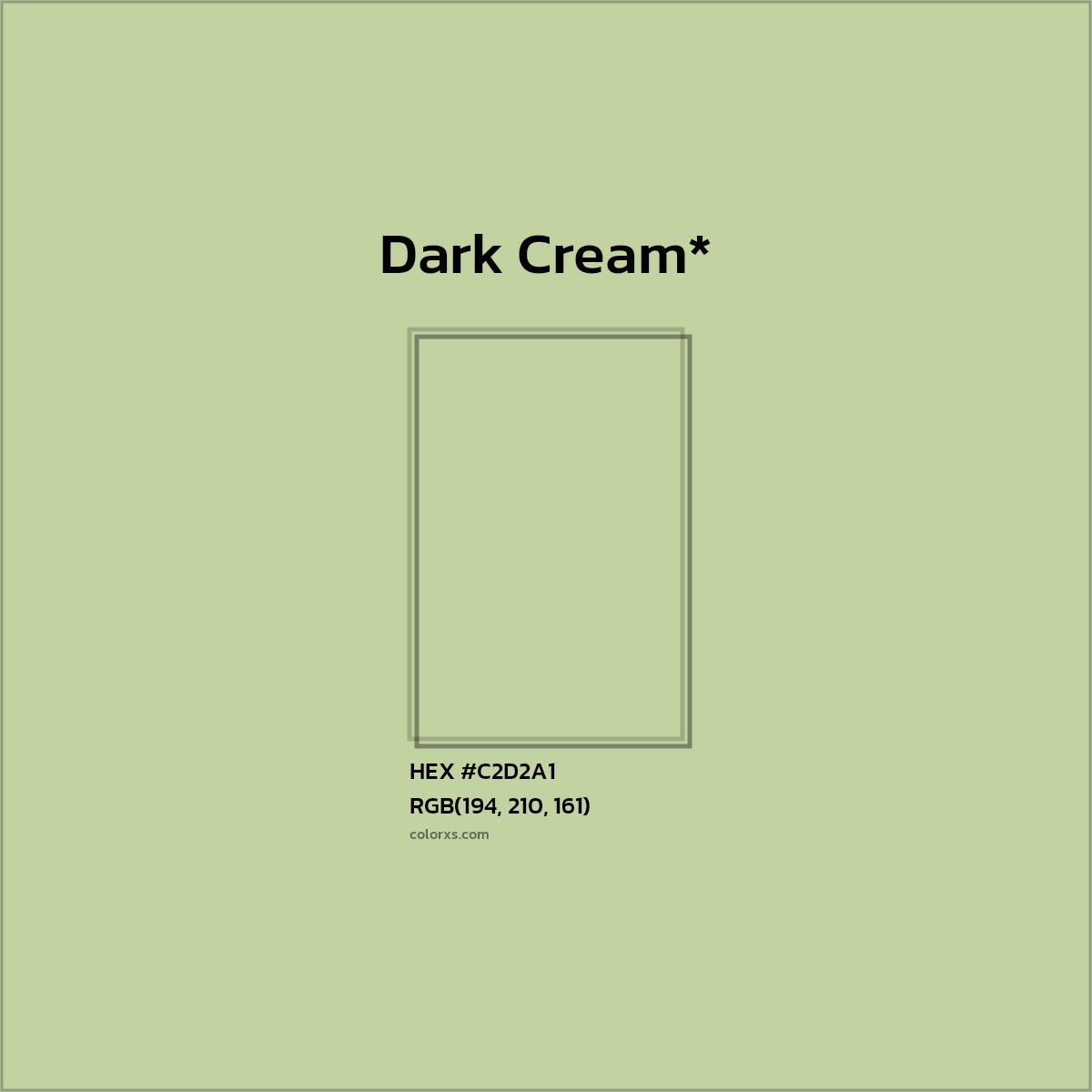 #C2D2A1 hex color. RGB, RYB, CMYK, HSL, HSV codes and color conversions. Matching color names, palettes, paints.