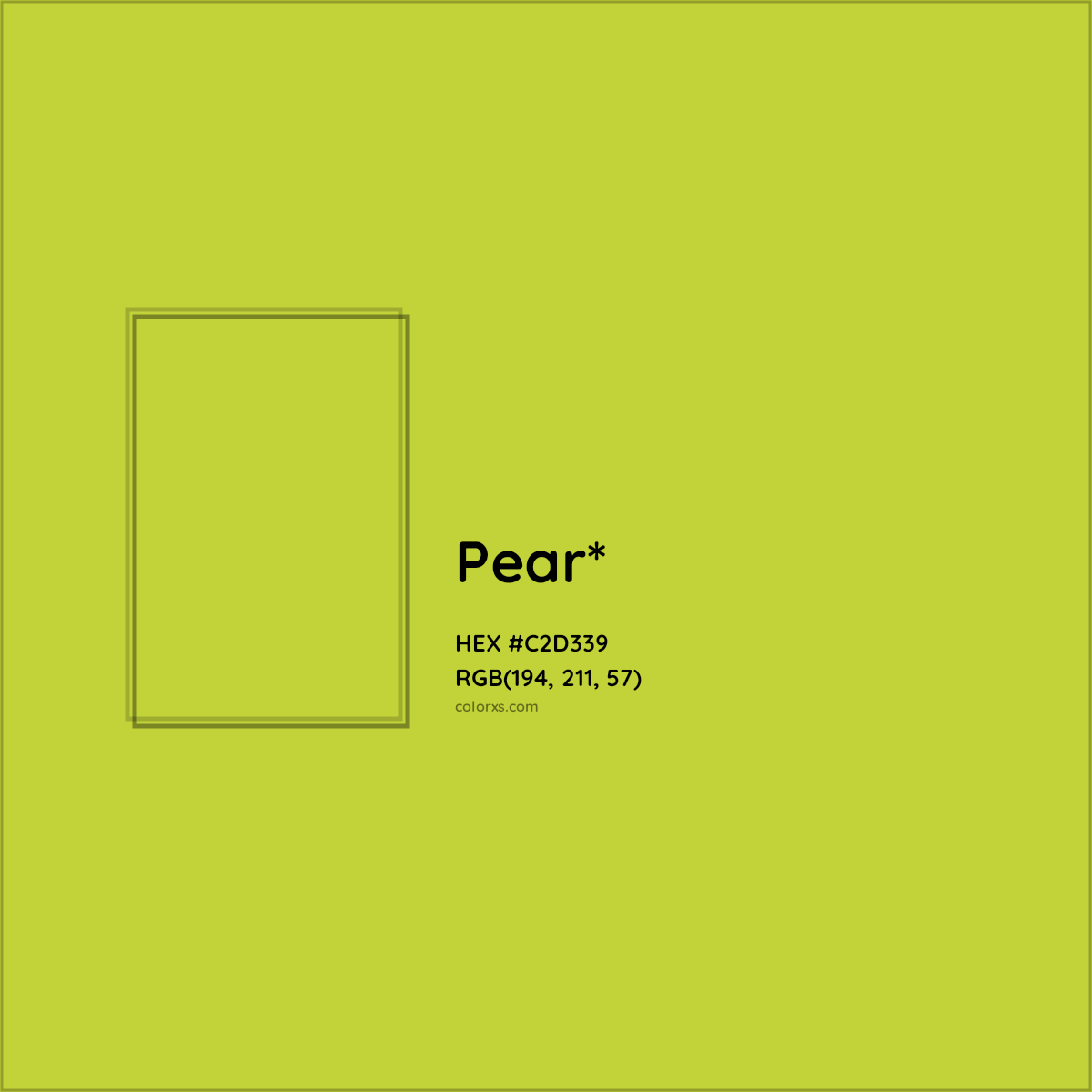 #C2D339 hex color. RGB, RYB, CMYK, HSL, HSV codes and color conversions. Matching color names, palettes, paints.