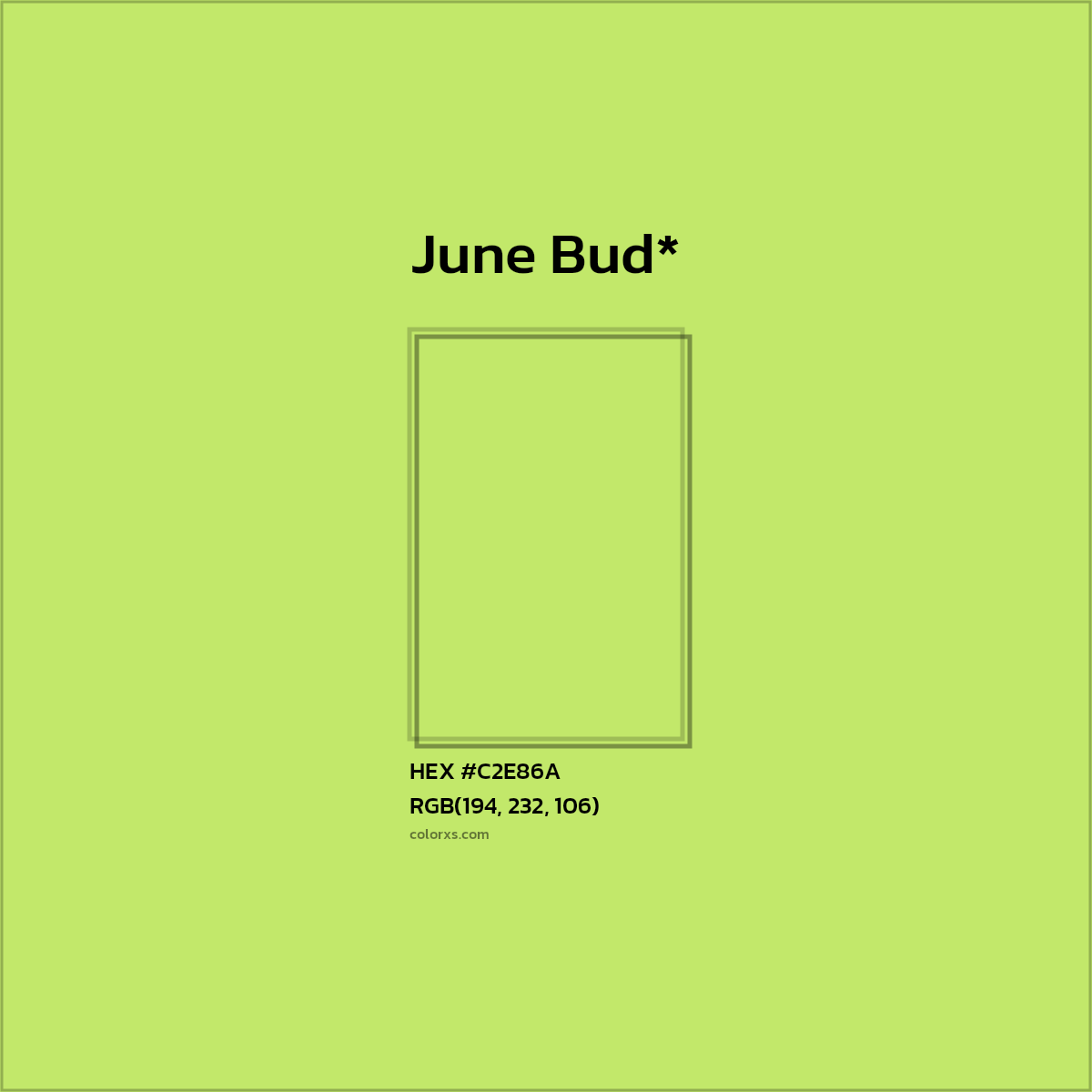 #C2E86A hex color. RGB, RYB, CMYK, HSL, HSV codes and color conversions. Matching color names, palettes, paints.
