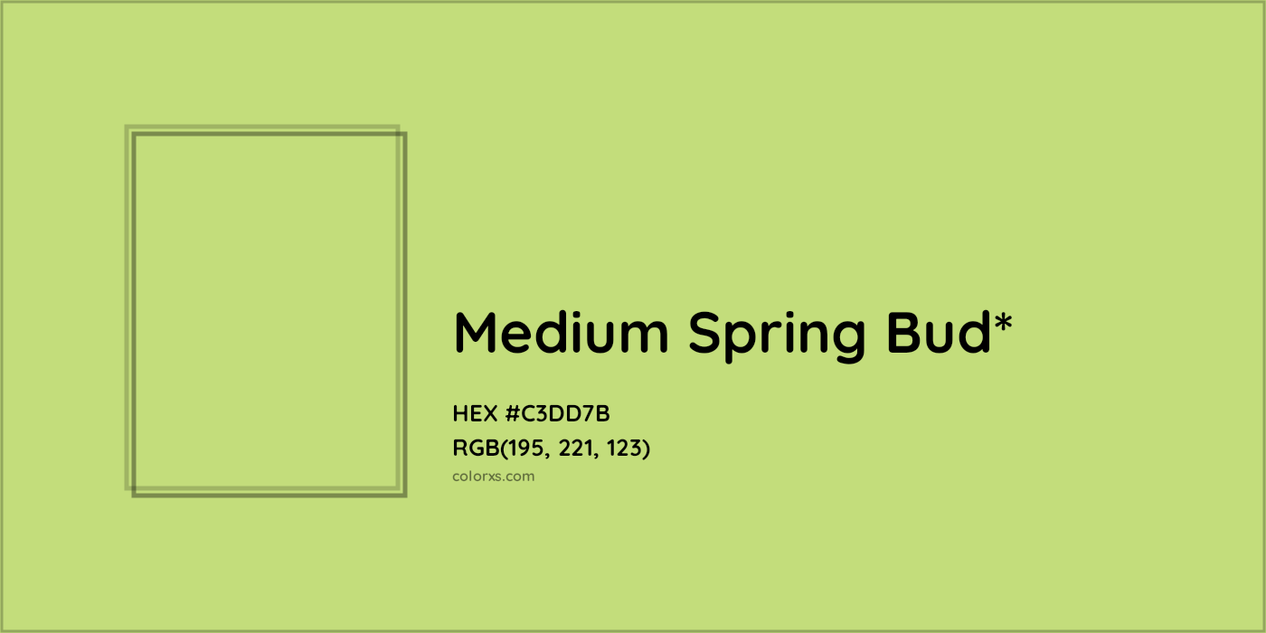 #C3DD7B hex color. RGB, RYB, CMYK, HSL, HSV codes and color conversions. Matching color names, palettes, paints.