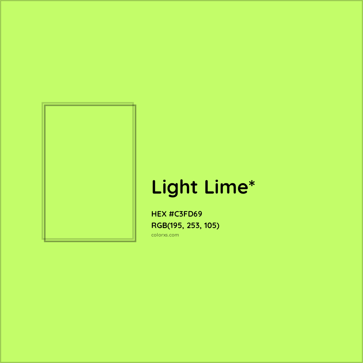 #C3FD69 hex color. RGB, RYB, CMYK, HSL, HSV codes and color conversions. Matching color names, palettes, paints.