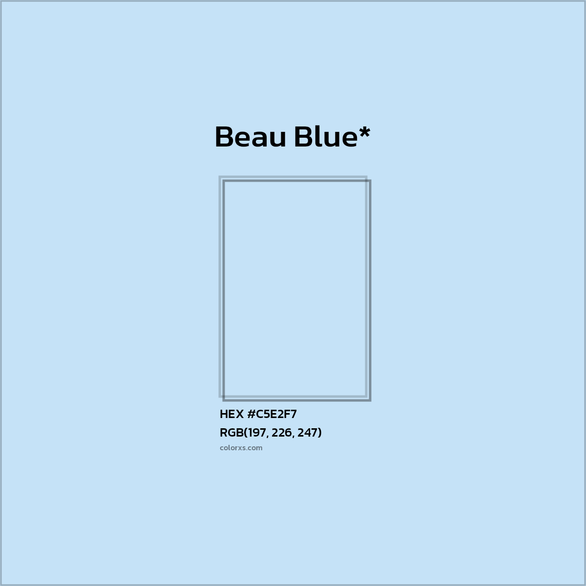 #C5E2F7 hex color. RGB, RYB, CMYK, HSL, HSV codes and color conversions. Matching color names, palettes, paints.