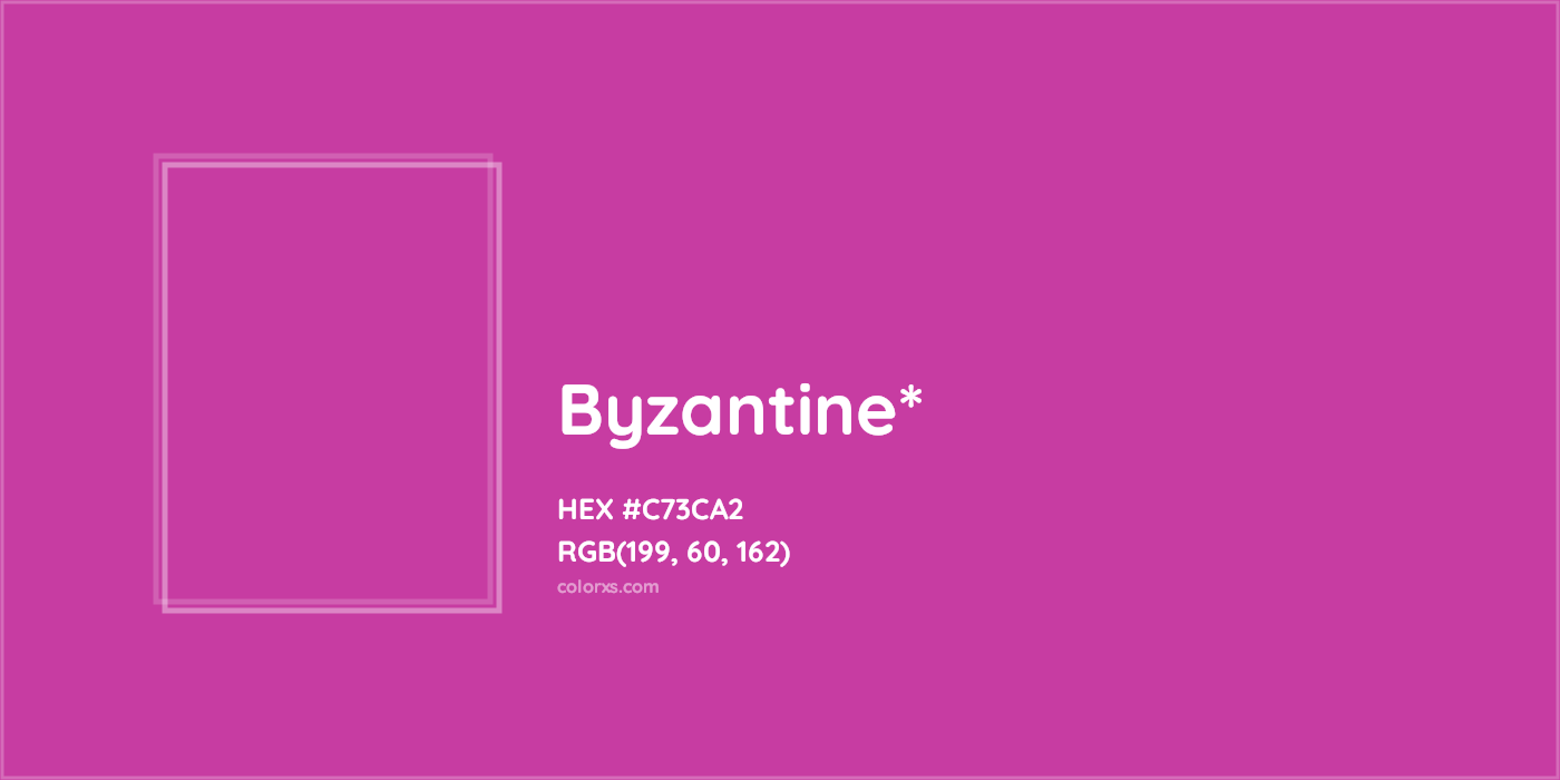 #C73CA2 hex color. RGB, RYB, CMYK, HSL, HSV codes and color conversions. Matching color names, palettes, paints.