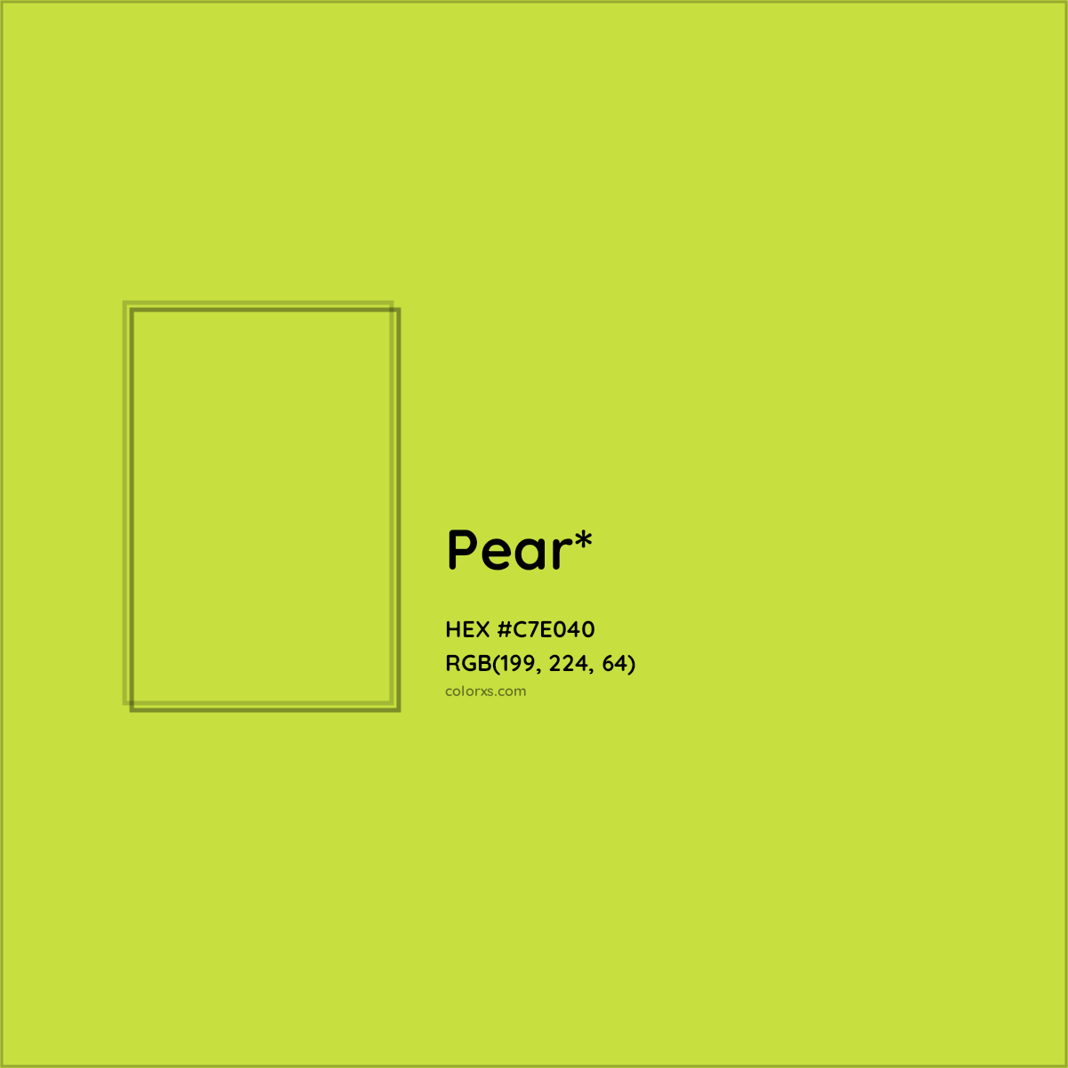 #C7E040 hex color. RGB, RYB, CMYK, HSL, HSV codes and color conversions. Matching color names, palettes, paints.