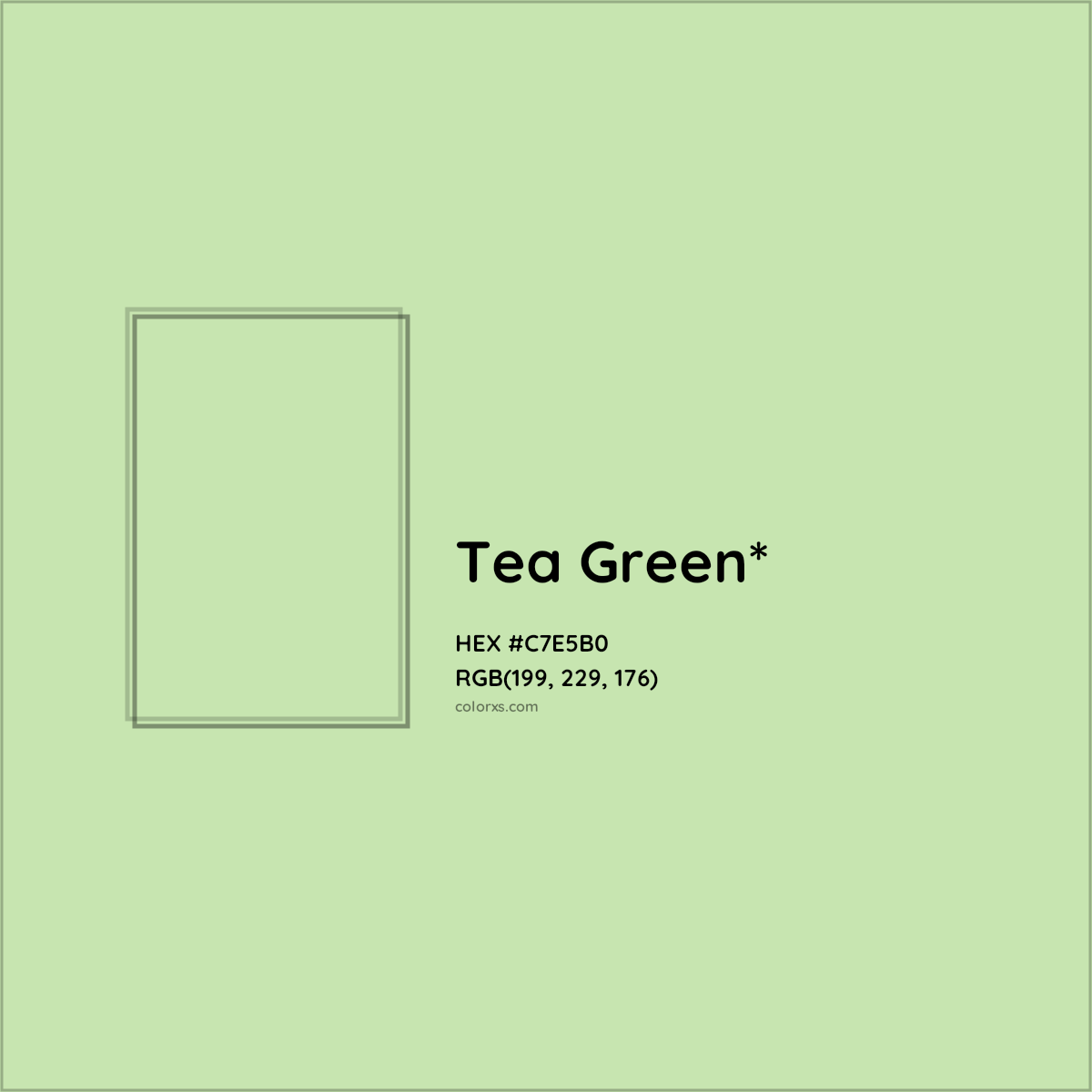 #C7E5B0 hex color. RGB, RYB, CMYK, HSL, HSV codes and color conversions. Matching color names, palettes, paints.