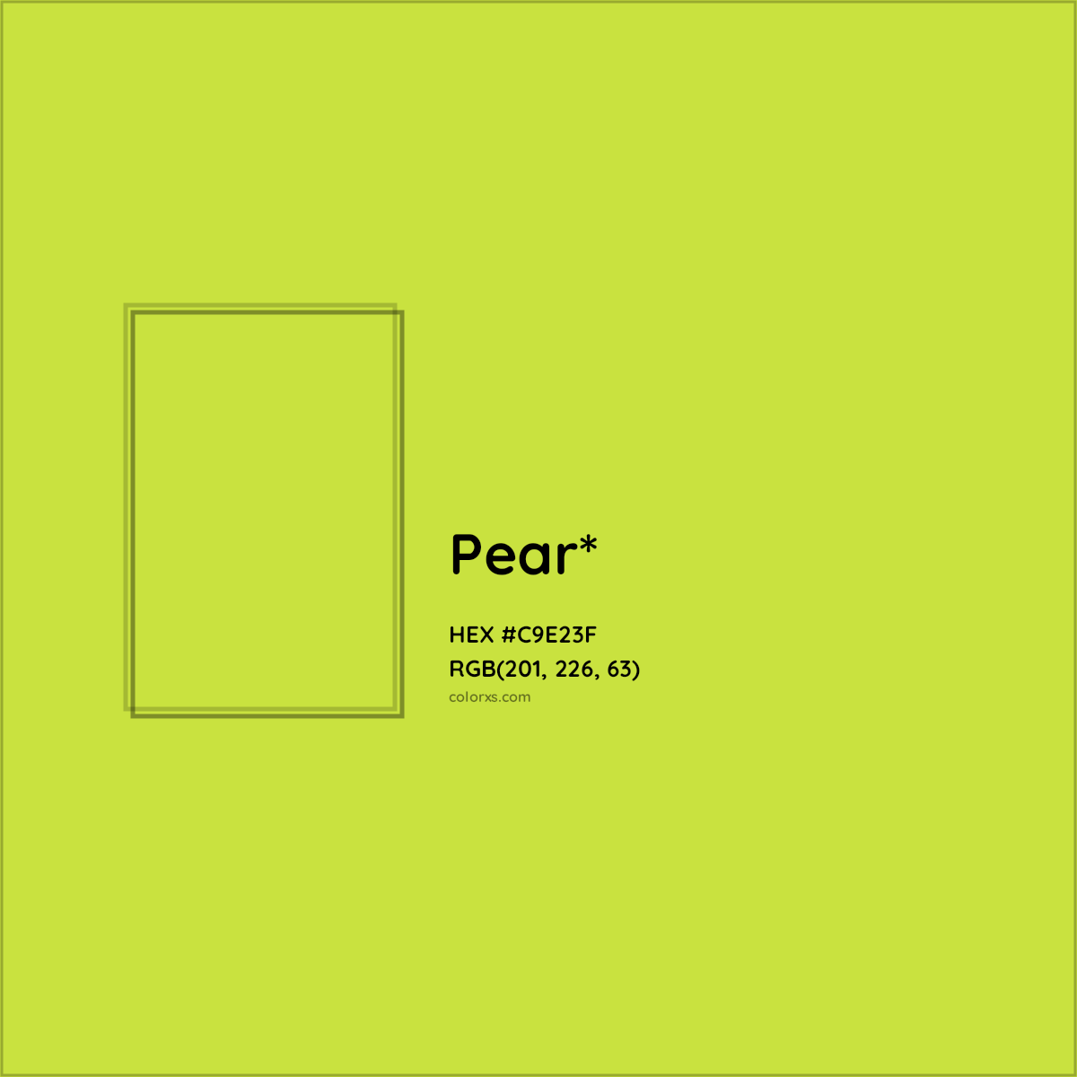 #C9E23F hex color. RGB, RYB, CMYK, HSL, HSV codes and color conversions. Matching color names, palettes, paints.