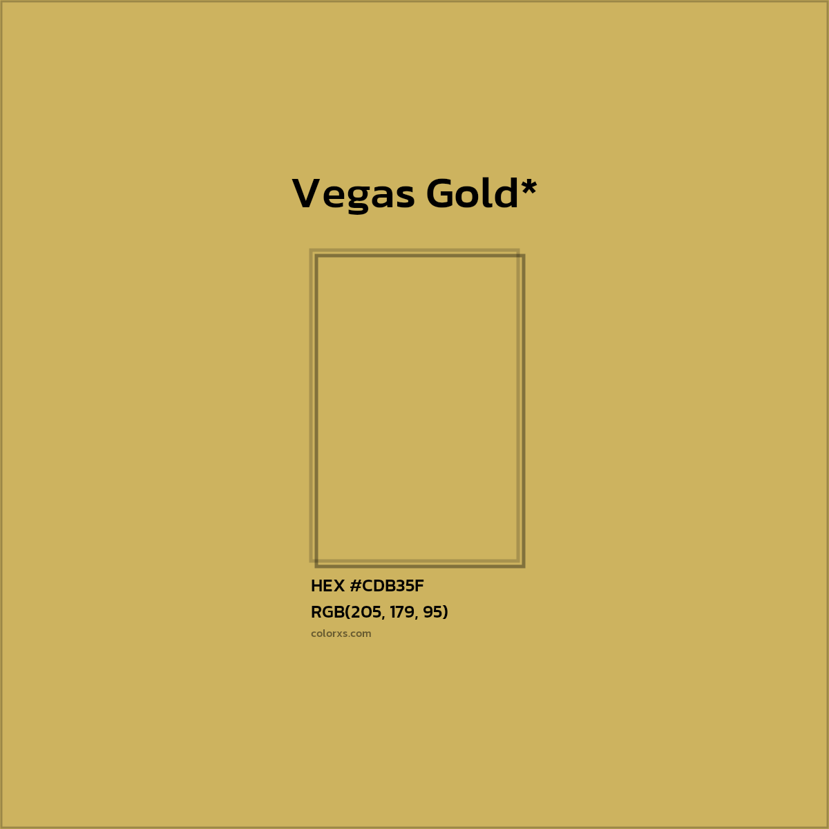 #CDB35F hex color. RGB, RYB, CMYK, HSL, HSV codes and color conversions. Matching color names, palettes, paints.