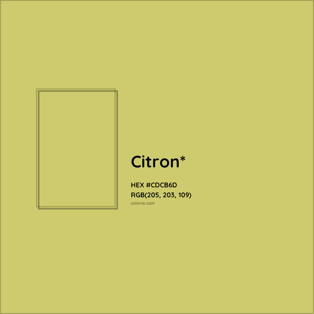 #CDCB6D hex color. RGB, RYB, CMYK, HSL, HSV codes and color conversions. Matching color names, palettes, paints.